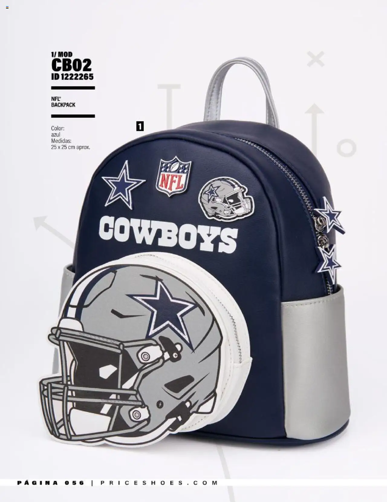 Nuevas ofertas de Price Shoes válidas en toda la República Mexicana desde el 15.10.2025. ¡Encuentra las mejores ofertas en Price Shoes - Catálogo NFL otoño / invierno 2025! | Página: 56
