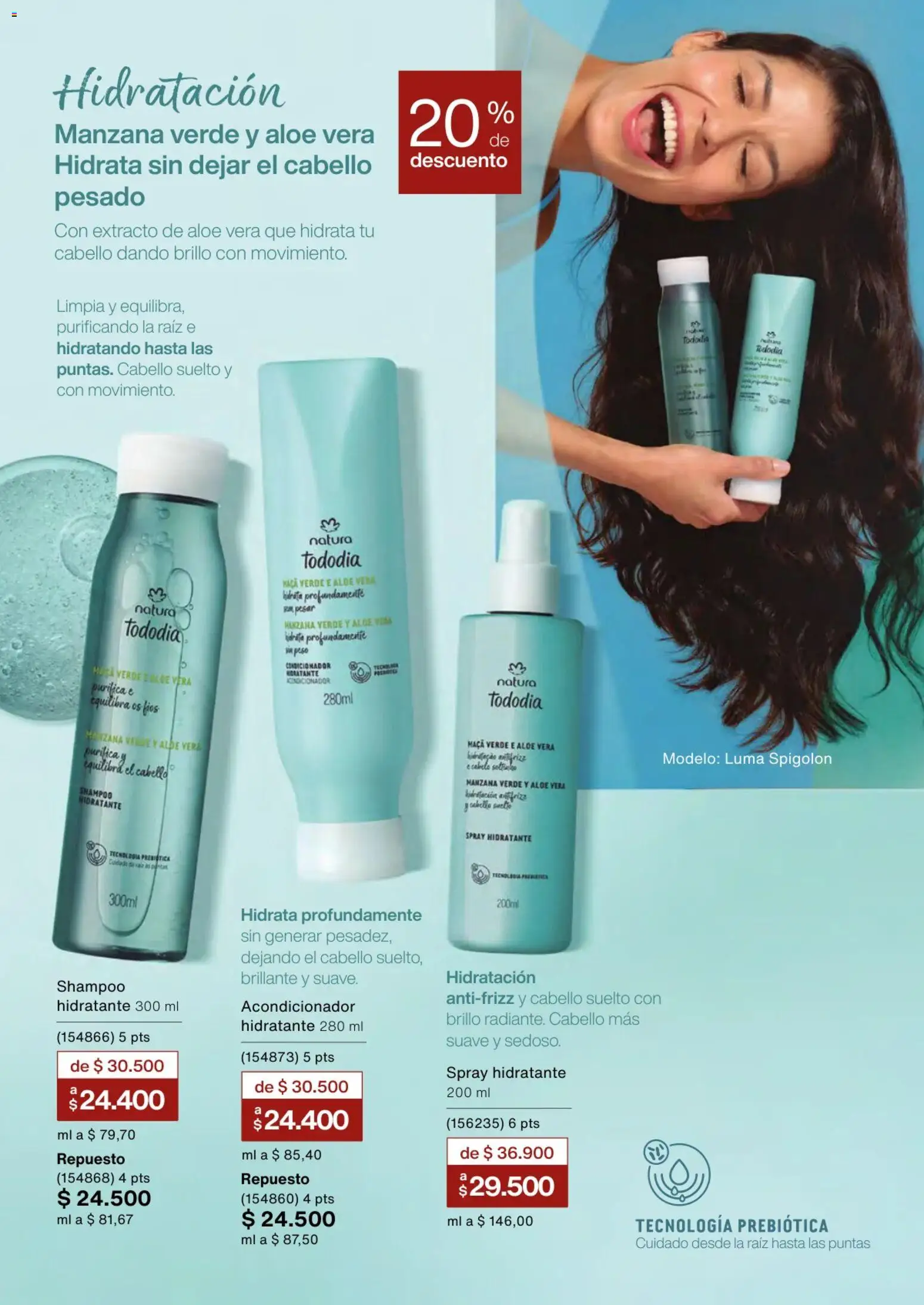 Natura revista - valida desde el 01.02.2026 | Página: 139 | Productos: Peso, Shampoo, Brillo, Manzana