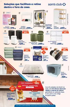 Sam's Club - Ofertas da semana - Pré-Visualização do folheto da loja Sam's Club, válido de 22.04.2026 | Página: 13 | Produtos: Caixa, Tapete, Lixeira, Granulado