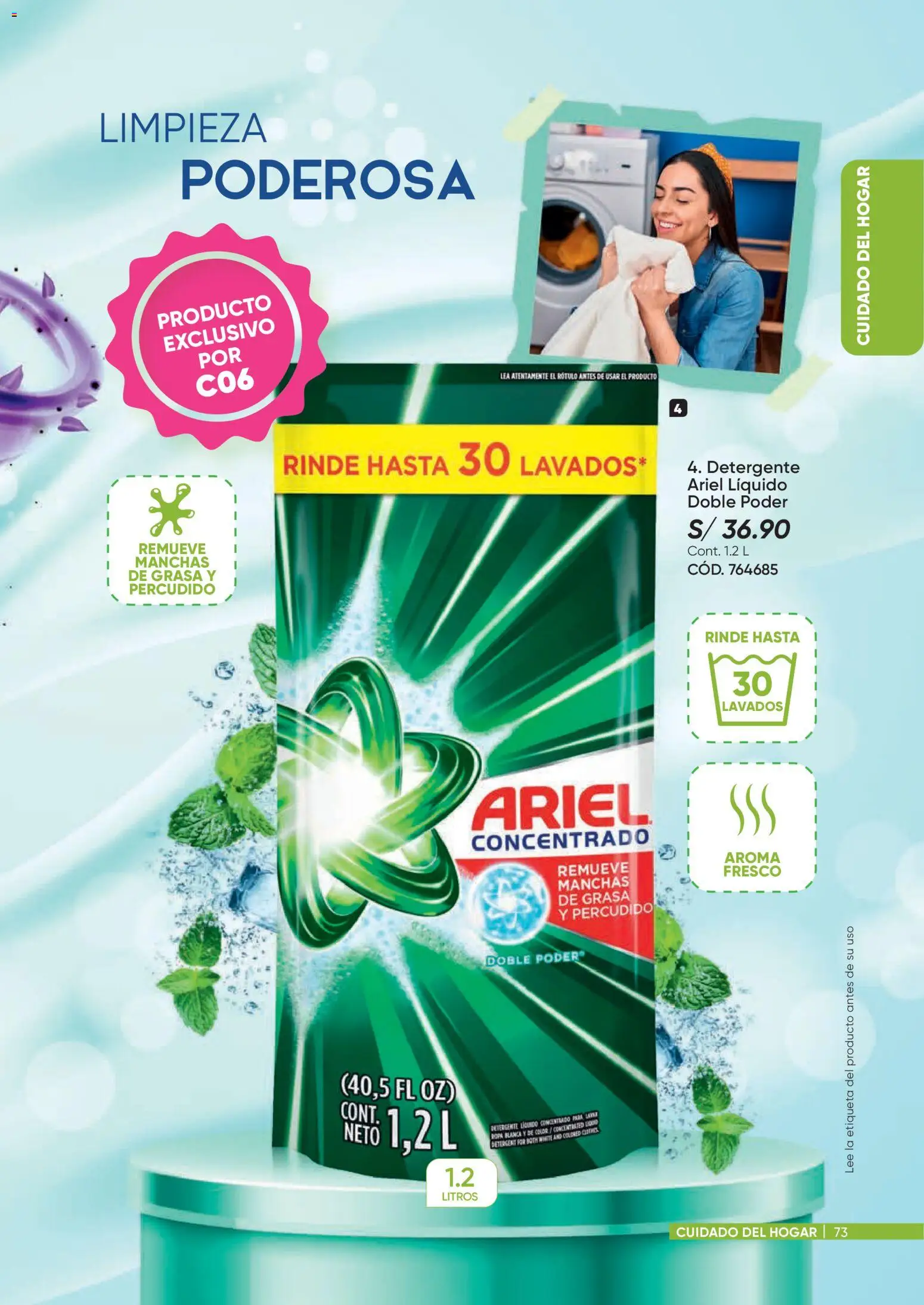 Catálogo Azzorti válido desde 09.03.2026 | Página: 73 | Productos: Detergente, Ropa