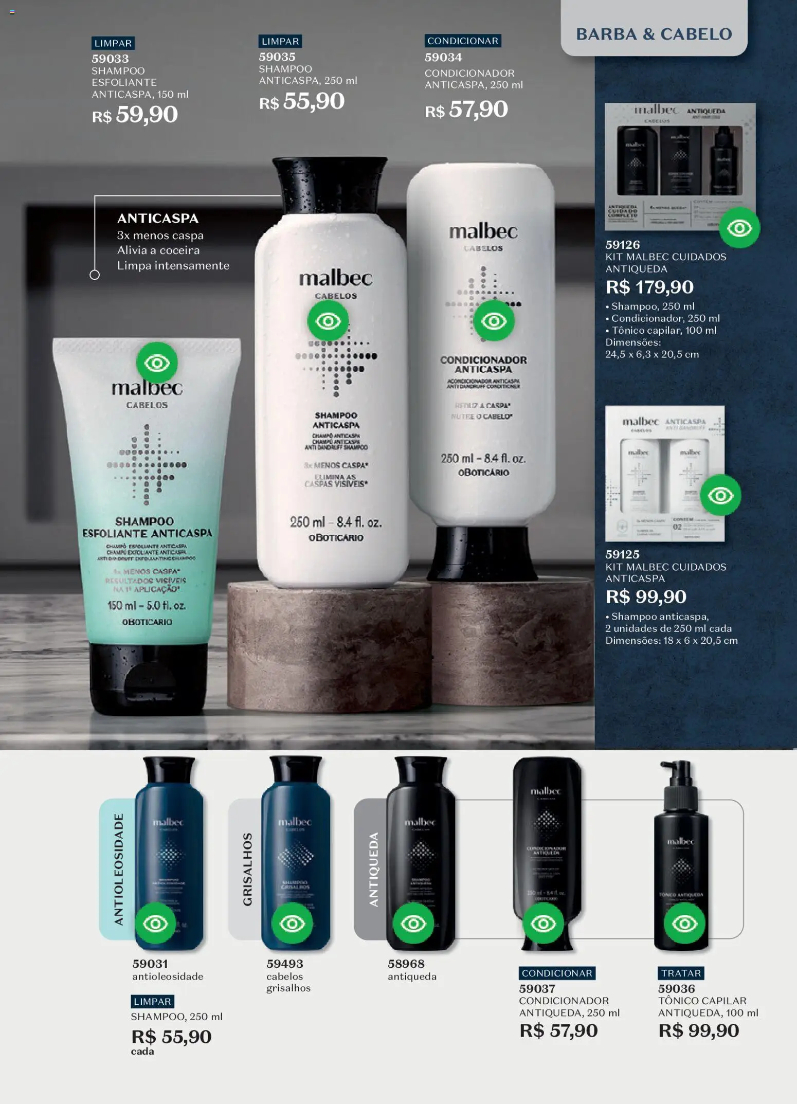 O Boticário Folheto - válido de 09.02.2026 | Página: 76 | Produtos: Shampoo, Tônico, Condicionador