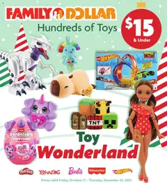 Preview of Family Dollar weekly ads valid from 17.10.2025