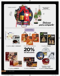 Vista previa de Chedraui folleto Delicias, nuevo folleto de la tienda, válido en México a partir del 15.12.2025 | Página: 12 | Productos: Manzana, Chocolate, Jugo, Galletas