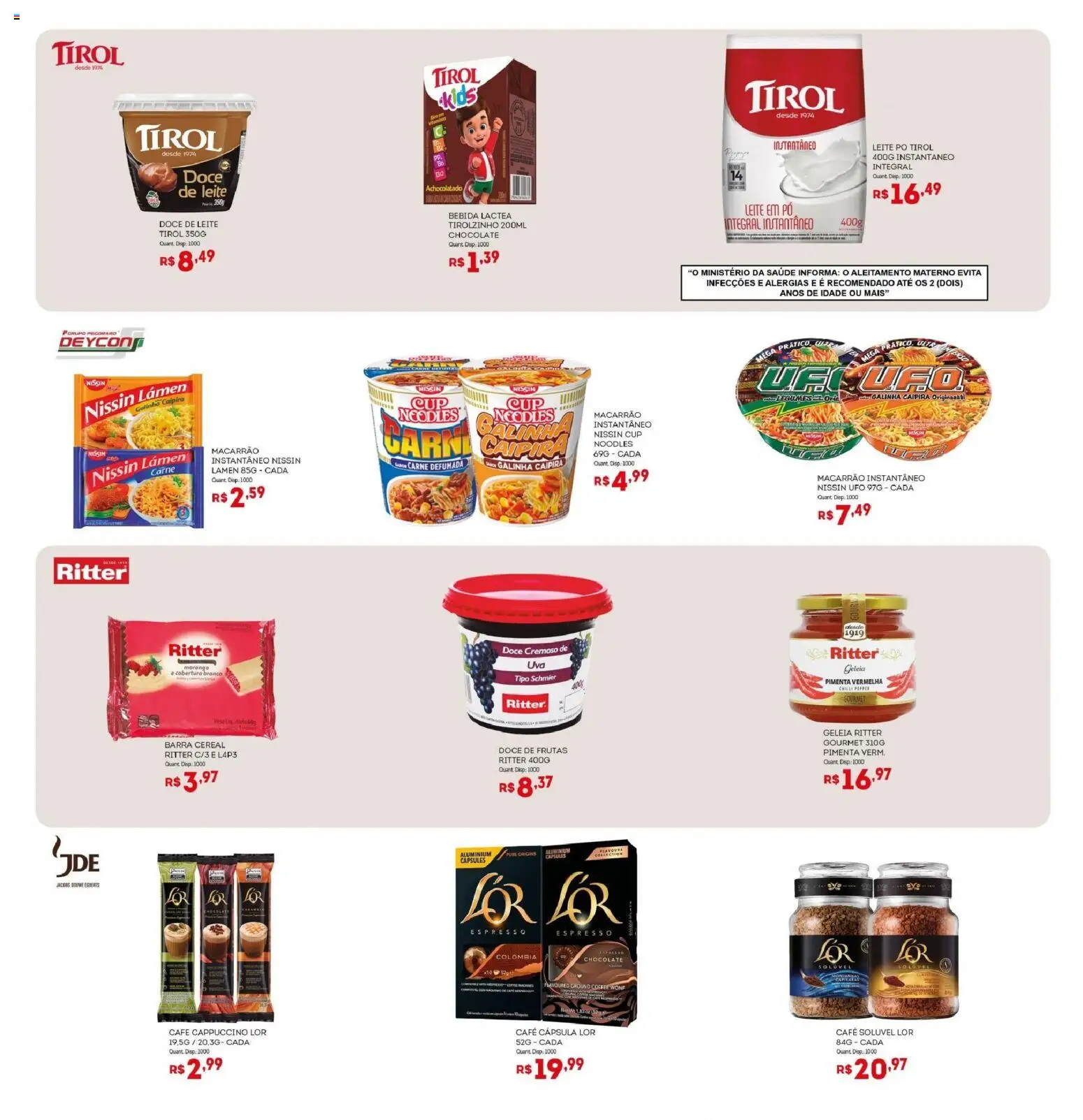 Bistek Supermercados Folheto - válido de 14.01.2026 | Página: 8 | Produtos: Pó, Pimenta, Leite, Doce de leite