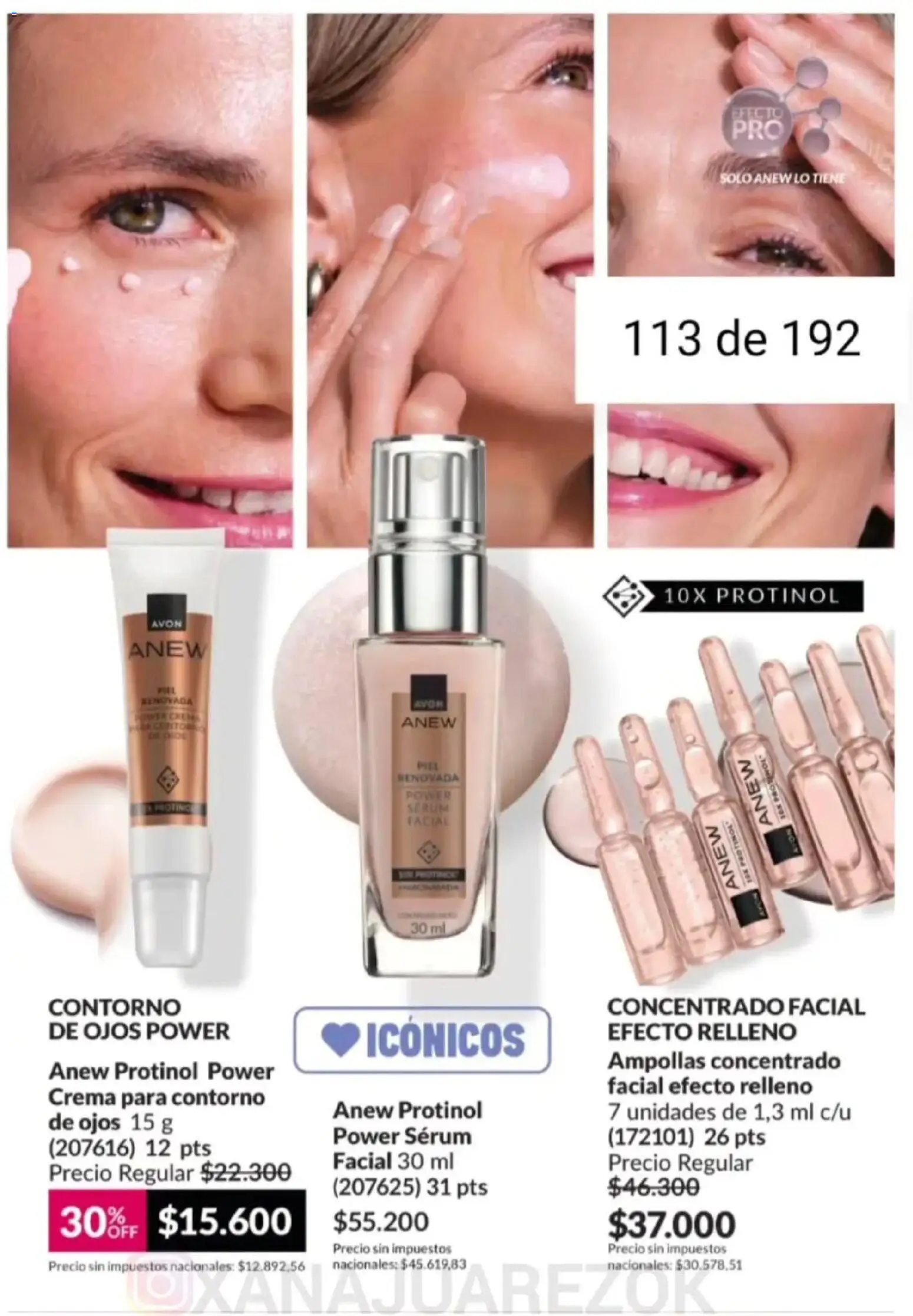 Avon - Campaña 3/2026 │ válido desde el 01.03.2026 | Página: 109 | Productos: Serum, Contorno, Crema