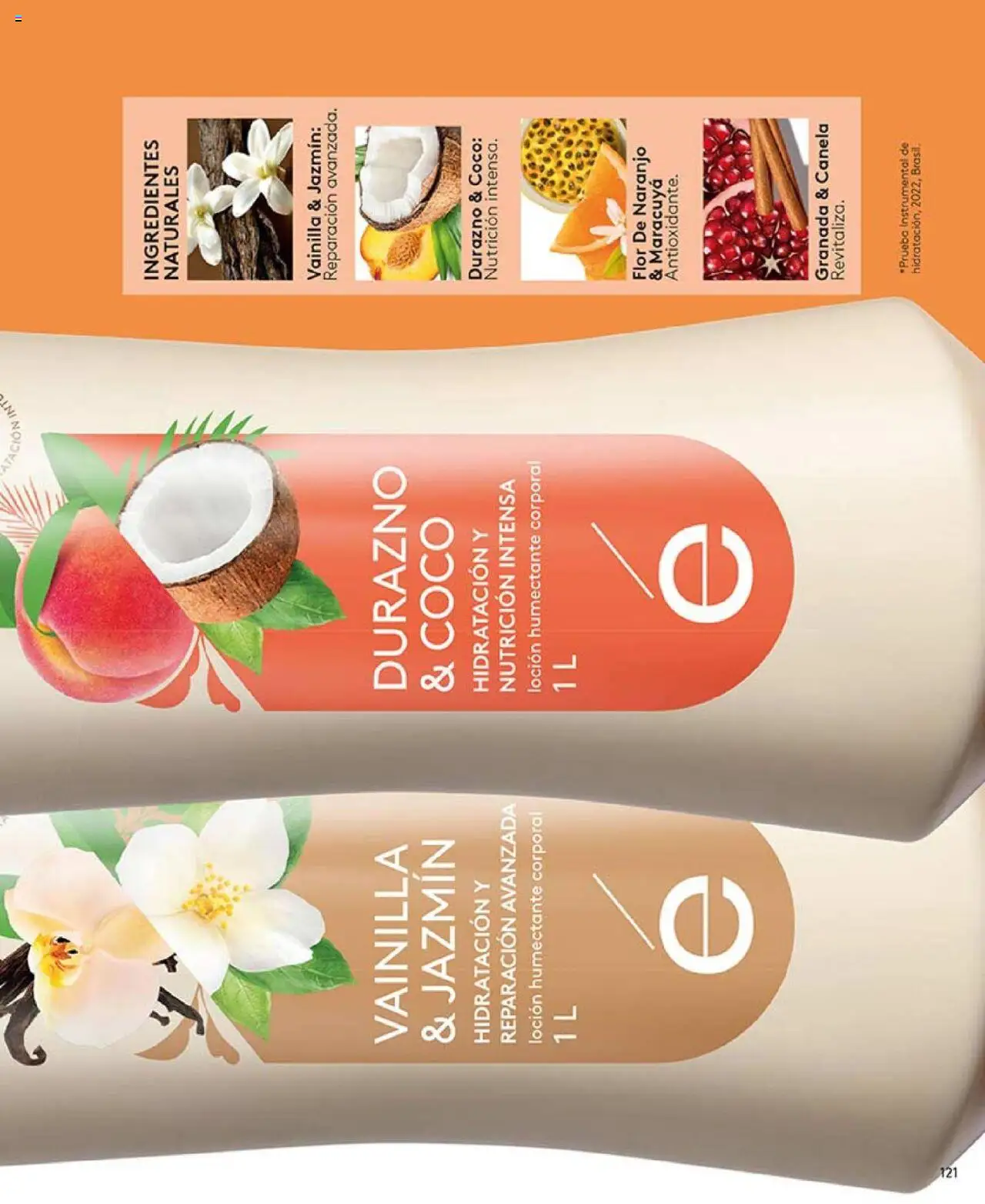 Ésika revista - valida desde el 14.10.2025 | Página: 133 | Productos: Loción, Maracuyá, Coco, Durazno