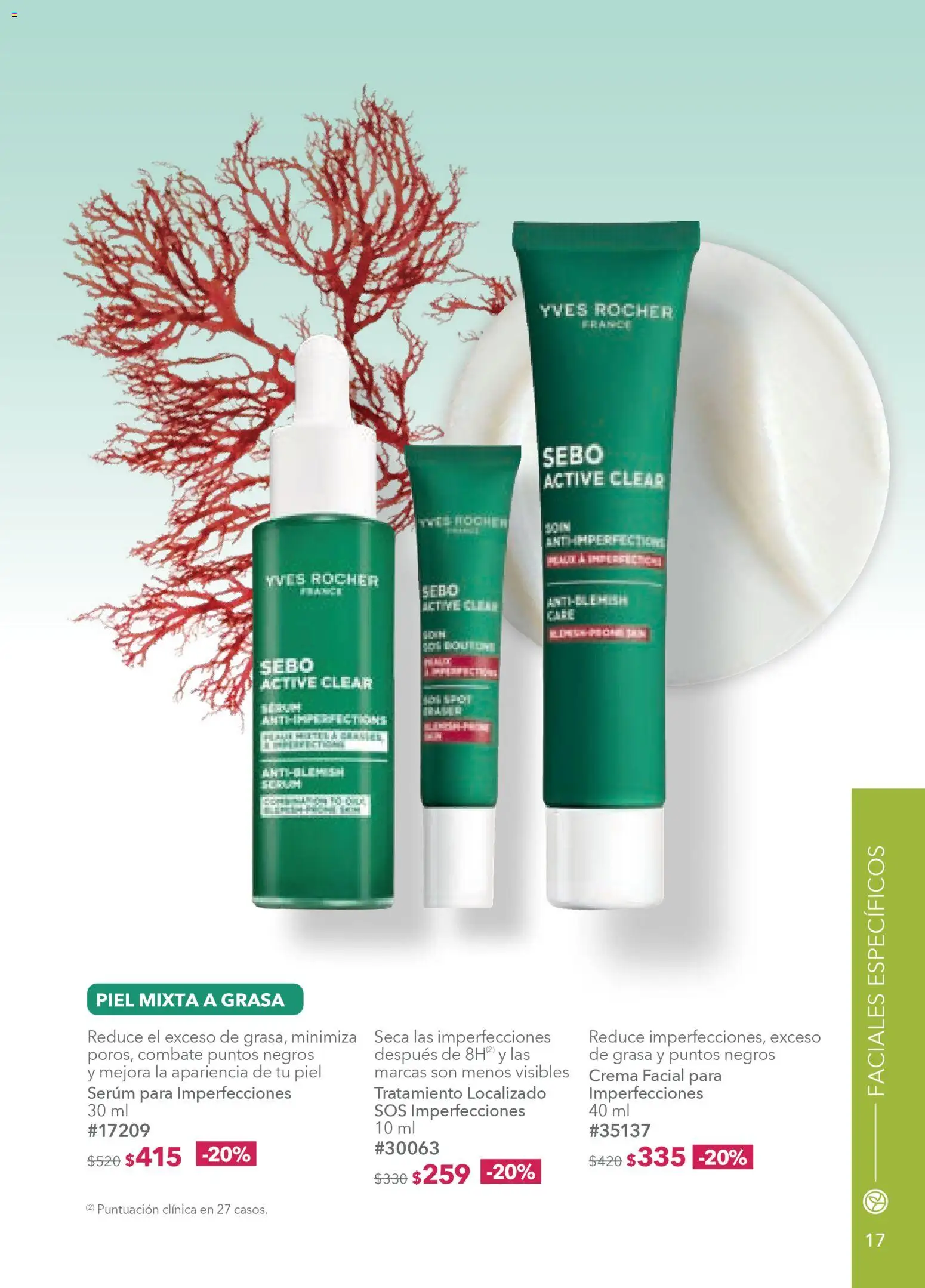 Nuevas ofertas de Yves Rocher válidas en toda la República Mexicana desde el 03.03.2026. ¡Encuentra las mejores ofertas en Yves Rocher campaña 4 2026! | Página: 17 | Productos: Serum, Crema