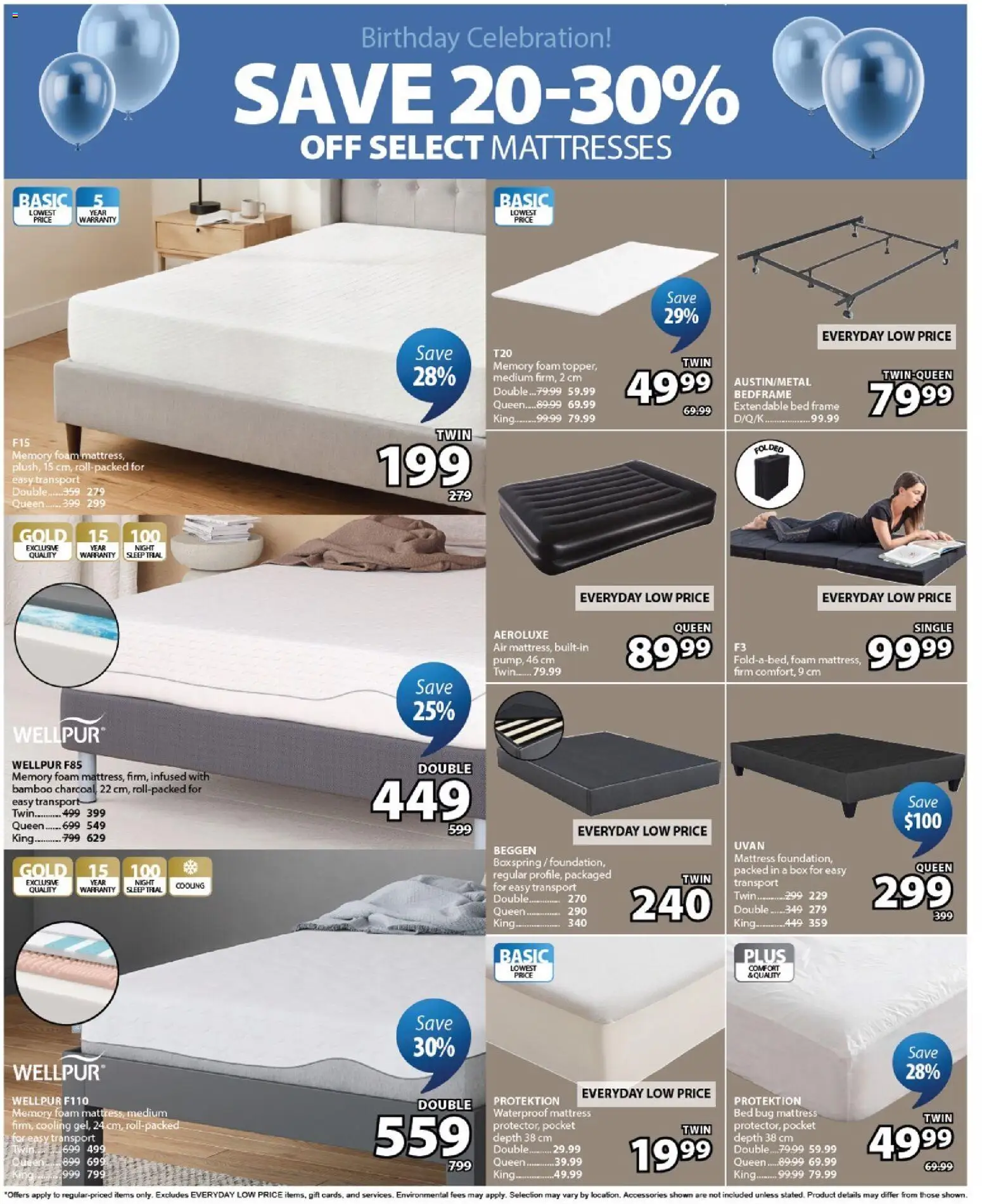 JYSK flyer valid from 23.04.2026 | Page: 12 | Products: Bed, Mattress, Box