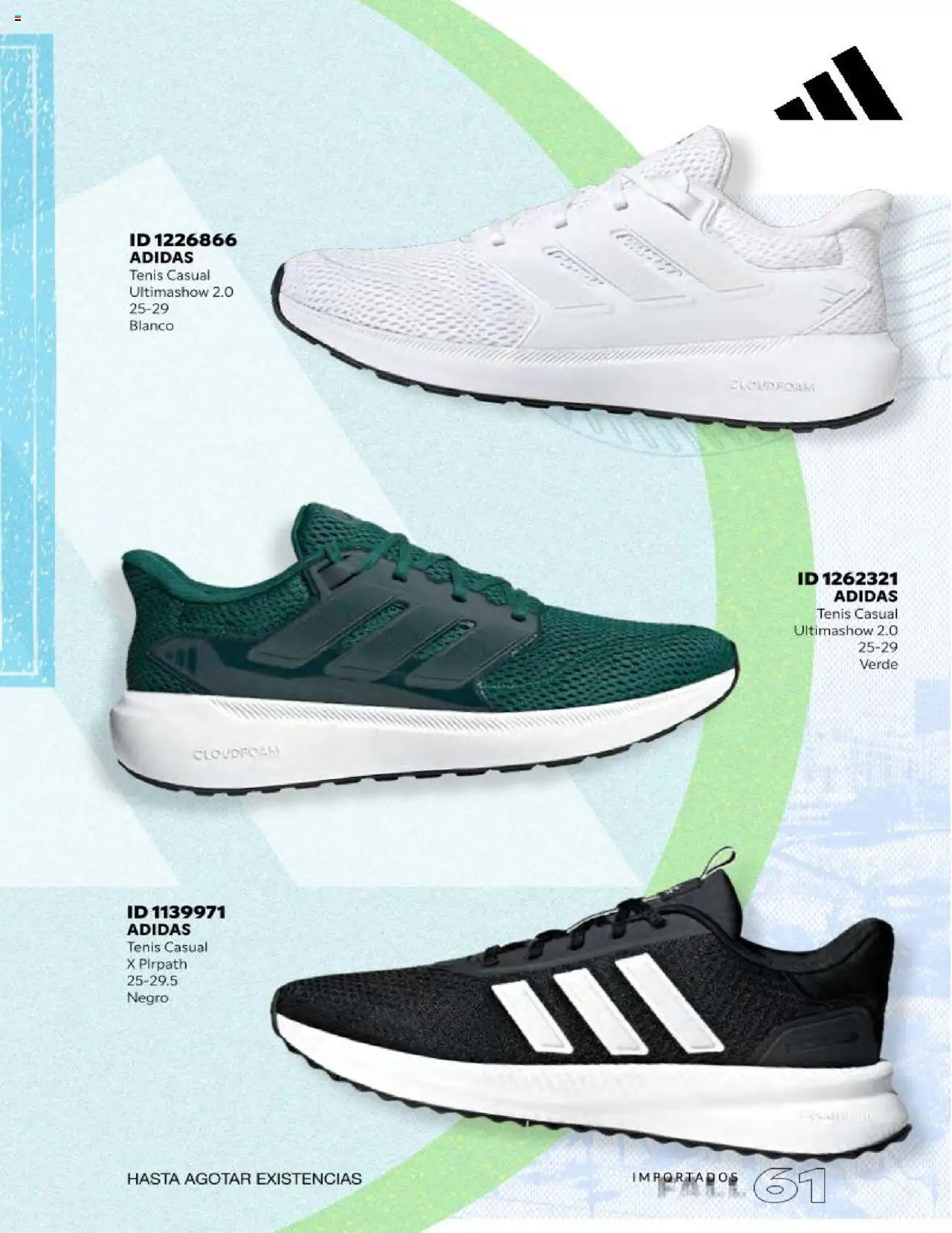 Nuevas ofertas de Price Shoes válidas en toda la República Mexicana desde el 18.10.2025. ¡Encuentra las mejores ofertas en Price Shoes catálogo Fall Importados segunda! | Página: 61 | Productos: Tenis