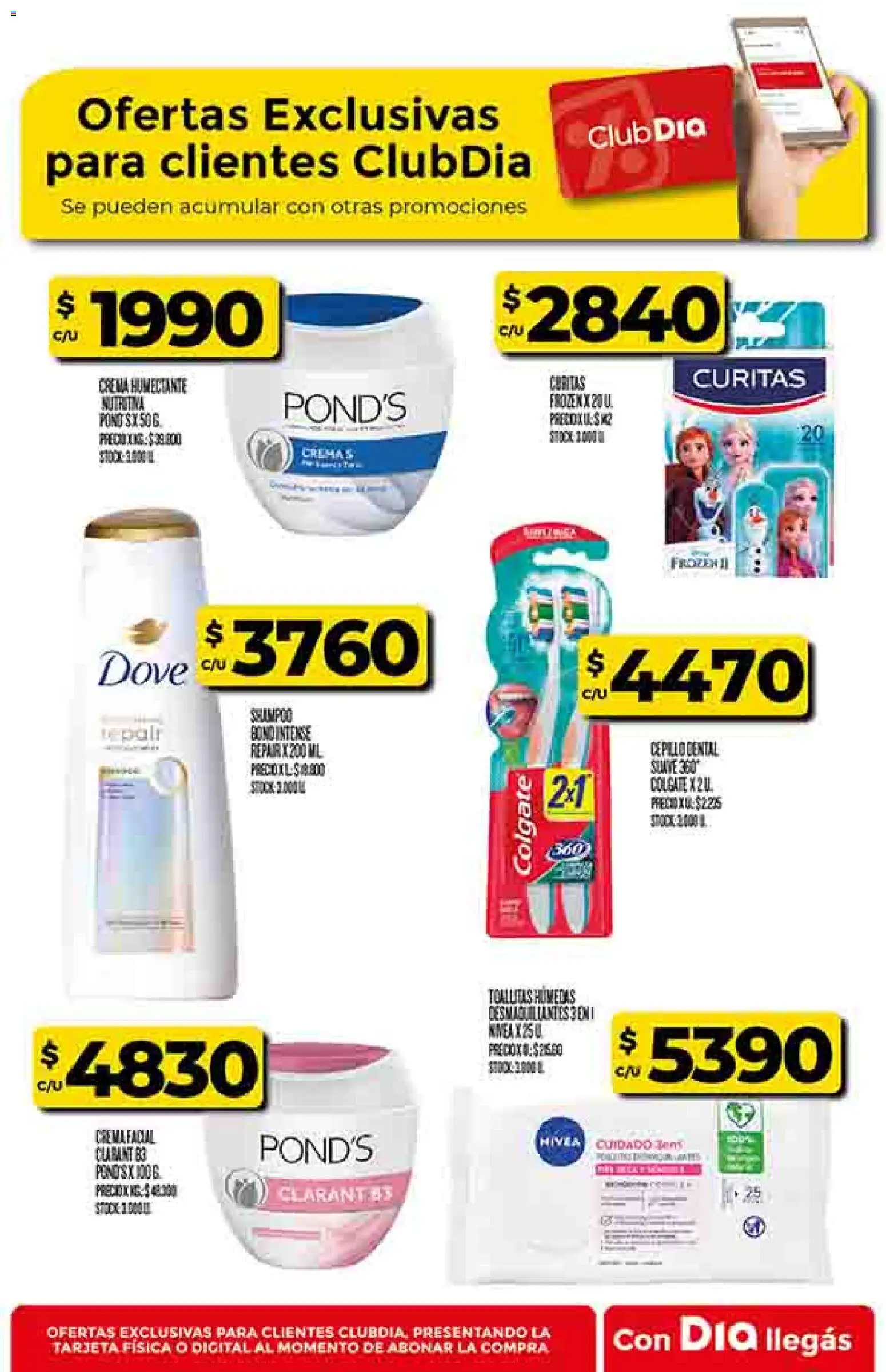 Supermercado DIA Ofertas │ válido desde el 28.01.2026 | Página: 46 | Productos: Shampoo, Toallitas húmedas, Crema