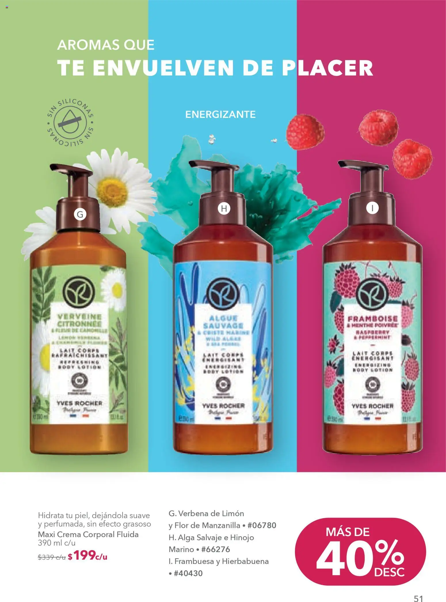 Nuevas ofertas de Yves Rocher válidas en toda la República Mexicana desde el 10.02.2026. ¡Encuentra las mejores ofertas en Yves Rocher campaña 3 2026! | Página: 49 | Productos: Crema, Hinojo, Limón, Té