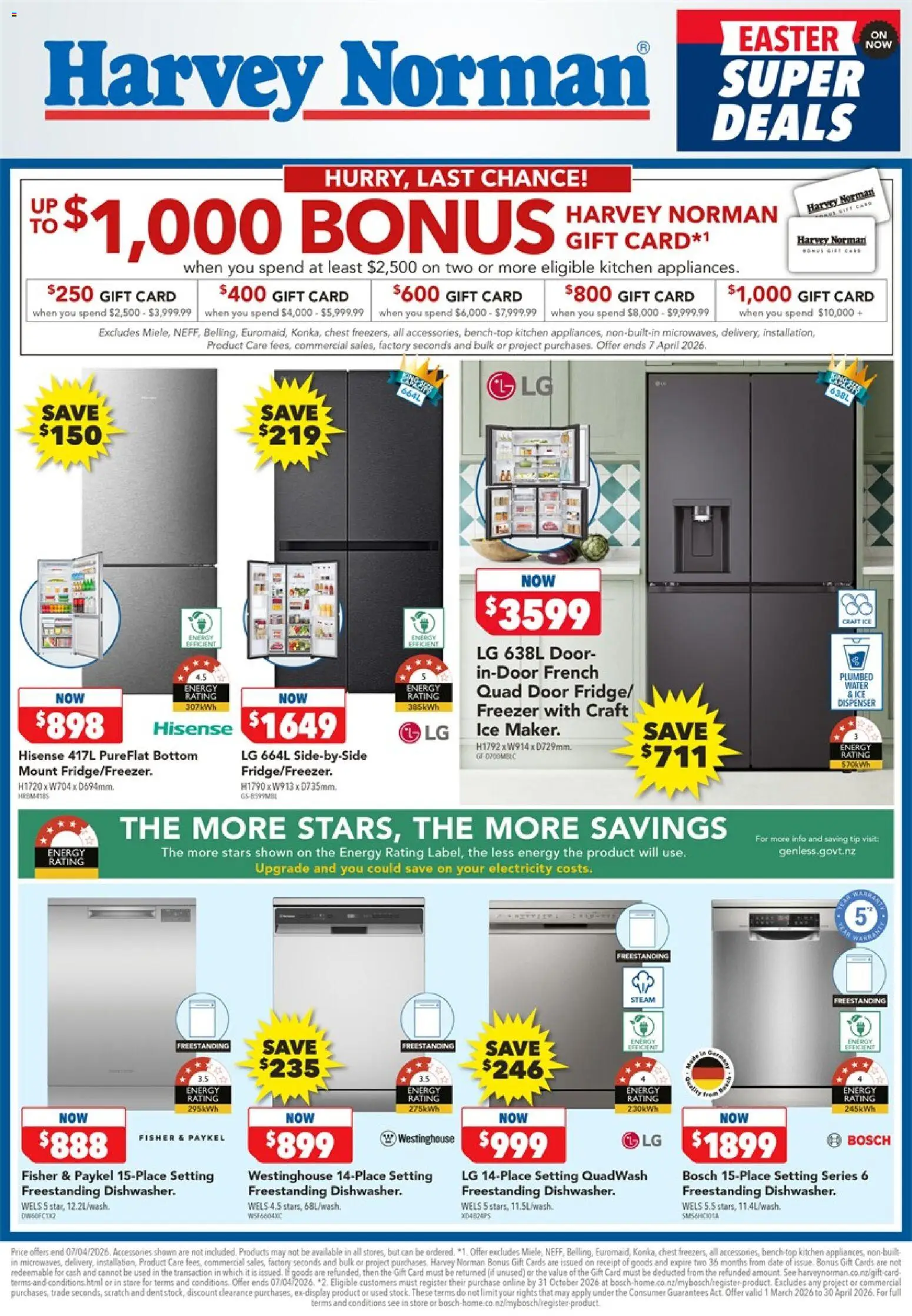 Harvey Norman catalogue from 01.04.2026 | Page: 3