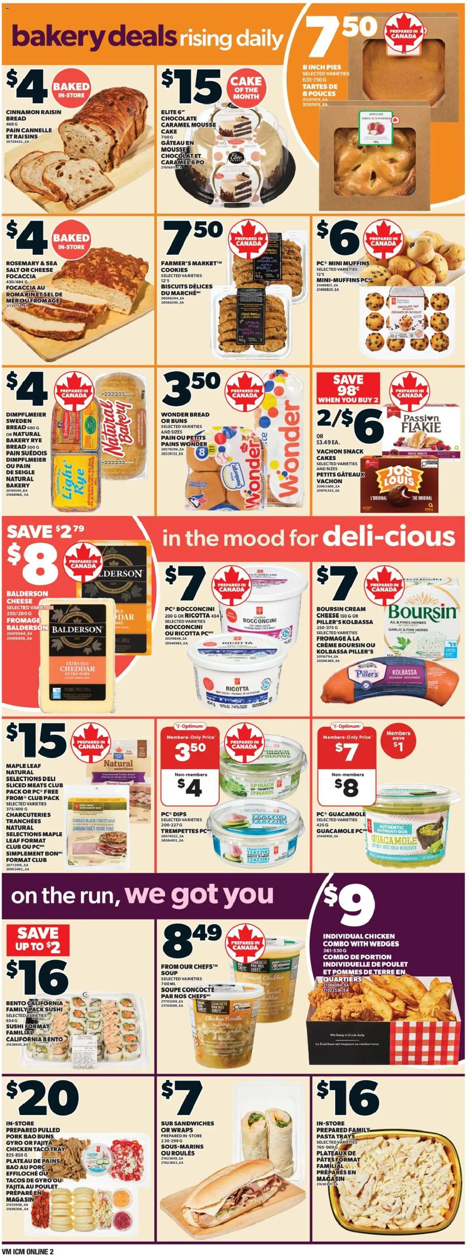 Valu Mart flyer valid from 05.03.2026 | Page: 4 | Products: Pasta, Cookies, Chocolate, Ham