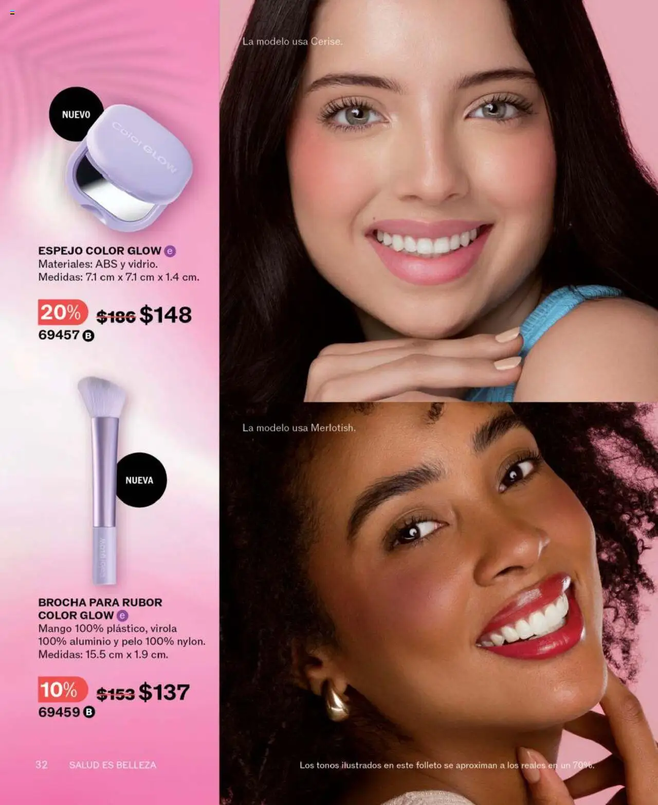 Nuevas ofertas de JAFRA válidas en toda la República Mexicana desde el 01.06.2025. ¡Encuentra las mejores ofertas en JAFRA catálogo! | Página: 32 | Productos: Mango, Espejo, Rubor