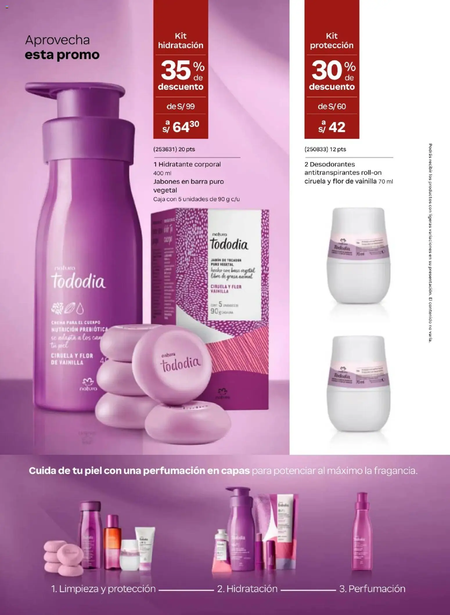 Catálogo Natura válido desde 31.03.2026 | Página: 110 | Productos: Crema para el cuerpo, Caja, Crema