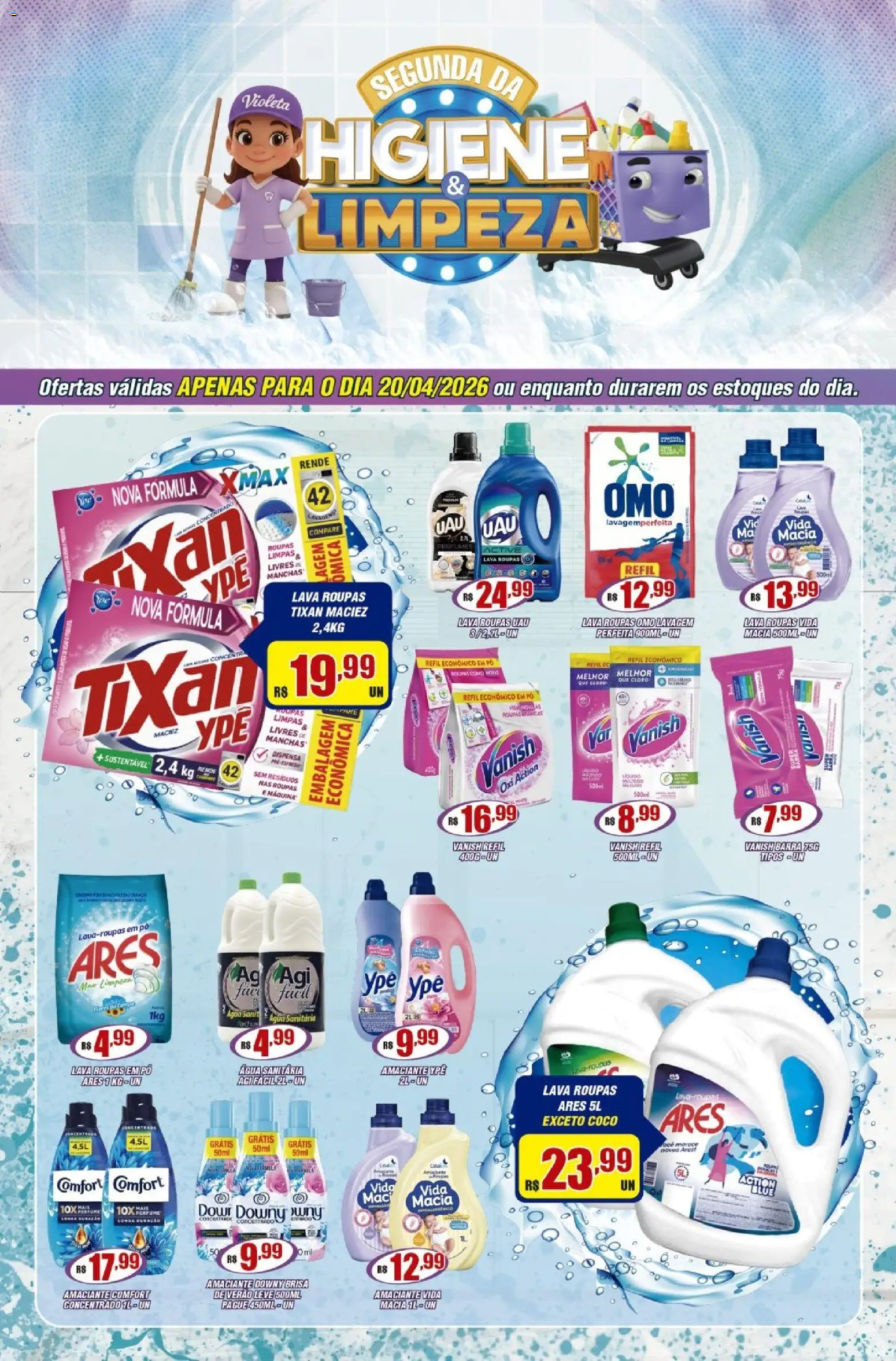 Violeta Supermercados Folheto - válido de 20.04.2026 | Página: 1