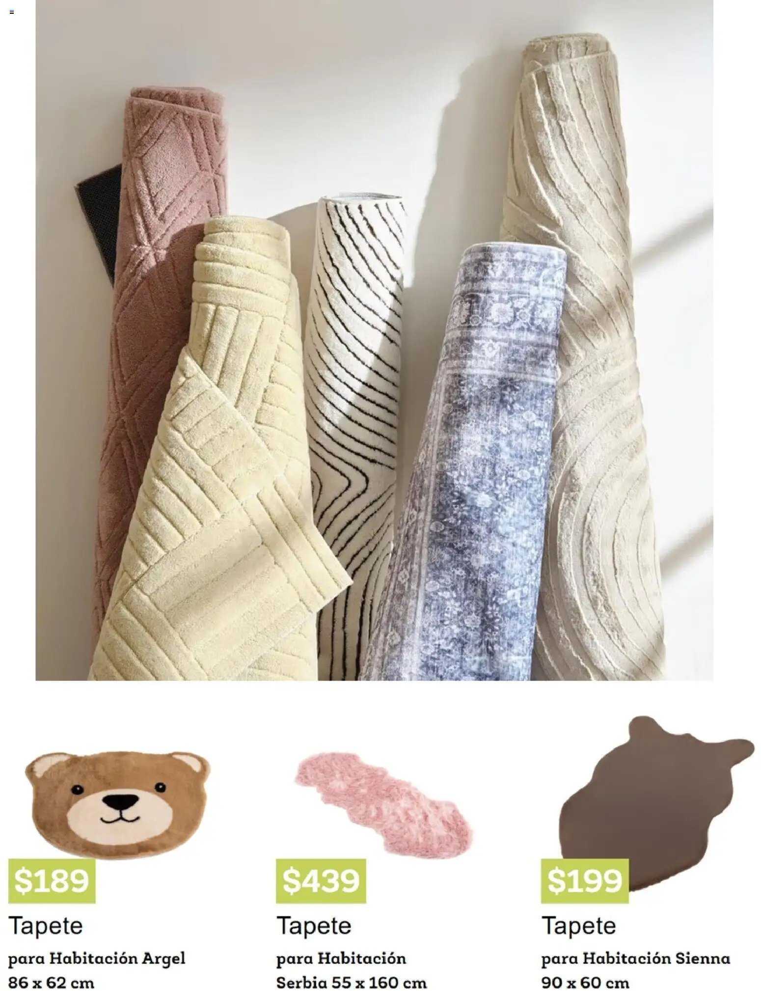 Nuevas ofertas de Coppel válidas en toda la República Mexicana desde el 01.02.2026. ¡Encuentra las mejores ofertas en Coppel catálogo Primavera! | Página: 28 | Productos: Tapete