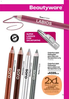 Tupperware Folleto │ válido desde el 08.09.2025 | Página: 92 | Productos: Sacapuntas, Delineador, Chocolate