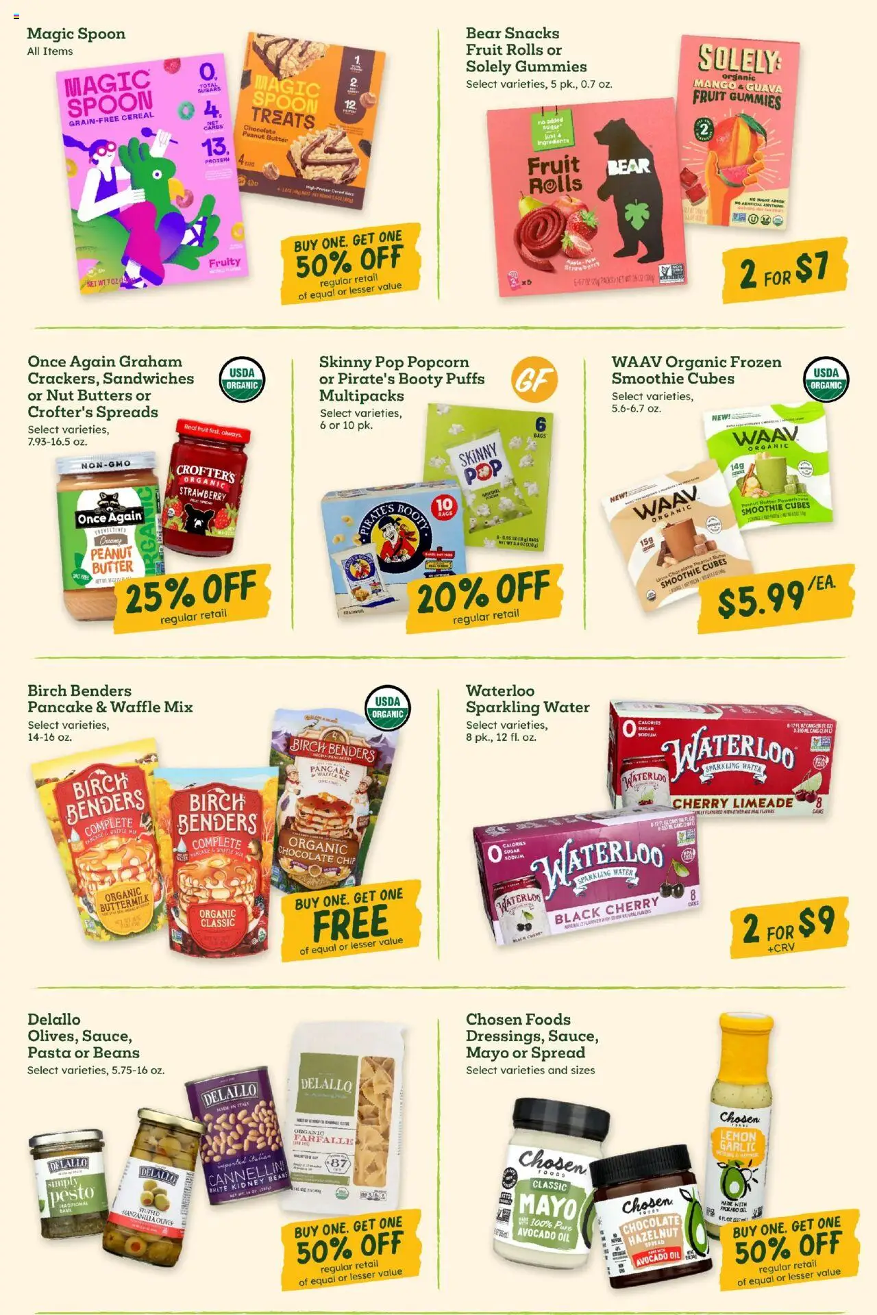 Sprouts Weekly Ad - valid from 13.08.2025 | Page: 8 | Products: Chocolate, Sugar, Mango, Garlic