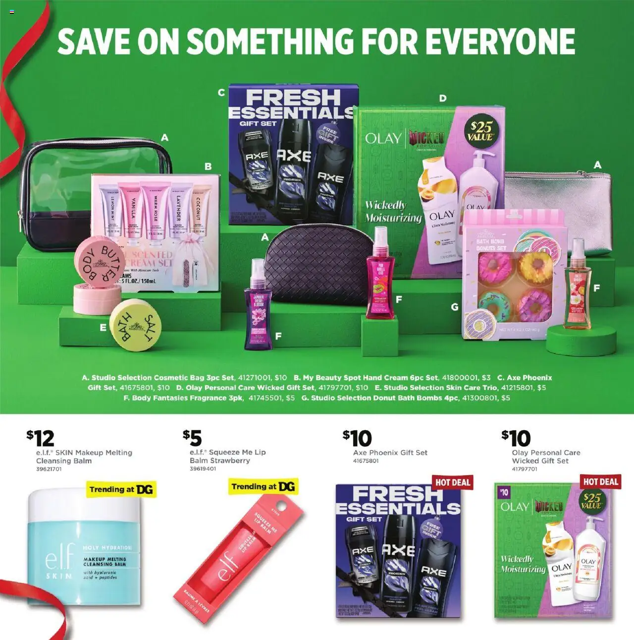 Dollar General Gift Guide - valid from 19.10.2025 | Page: 3 | Products: Fragrance, Hand cream, Cream, Bag