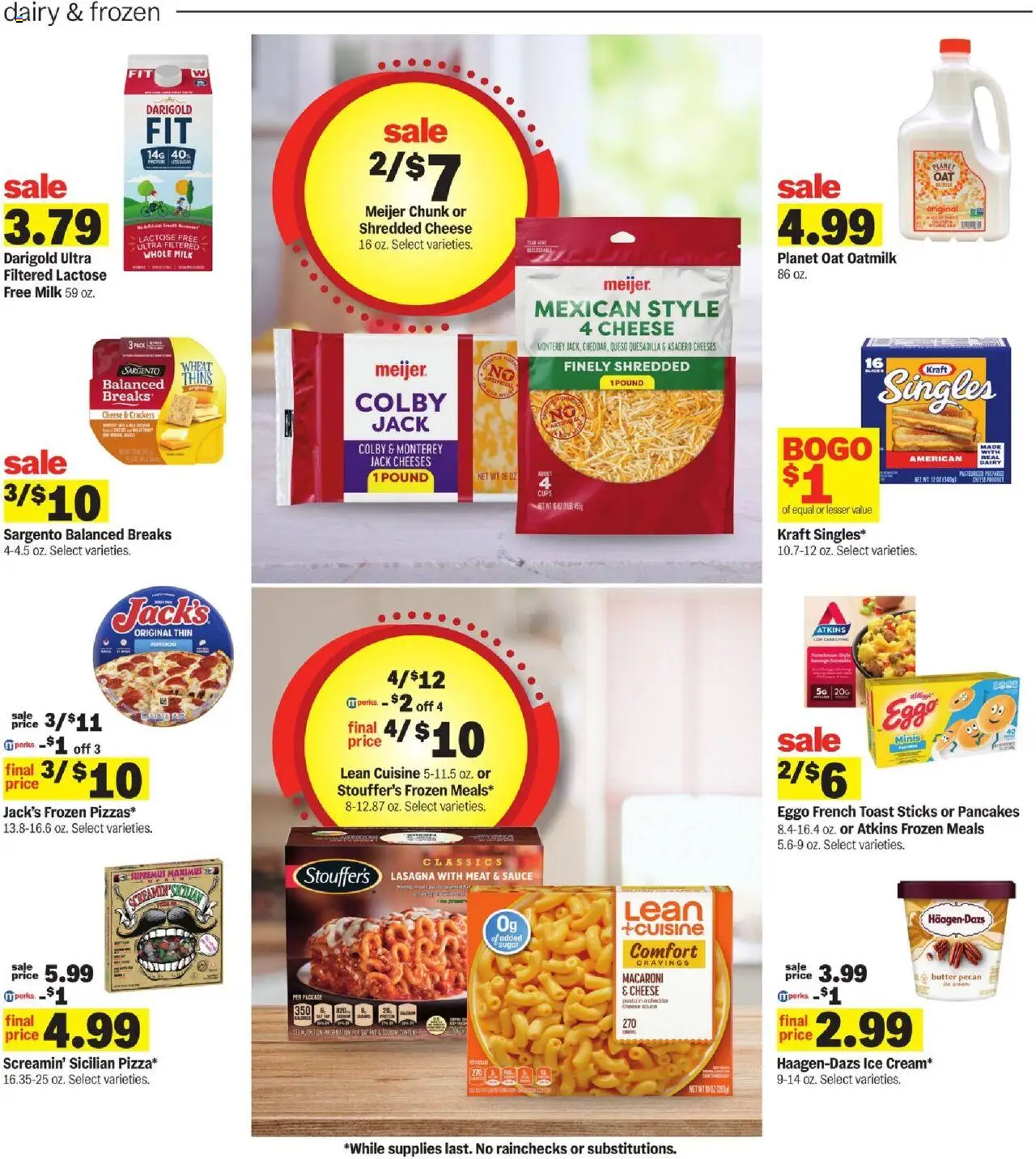 Meijer Weekly Ad - valid from 24.09.2025 | Page: 13 | Products: Butter, Cheese, Sauce, Sausage