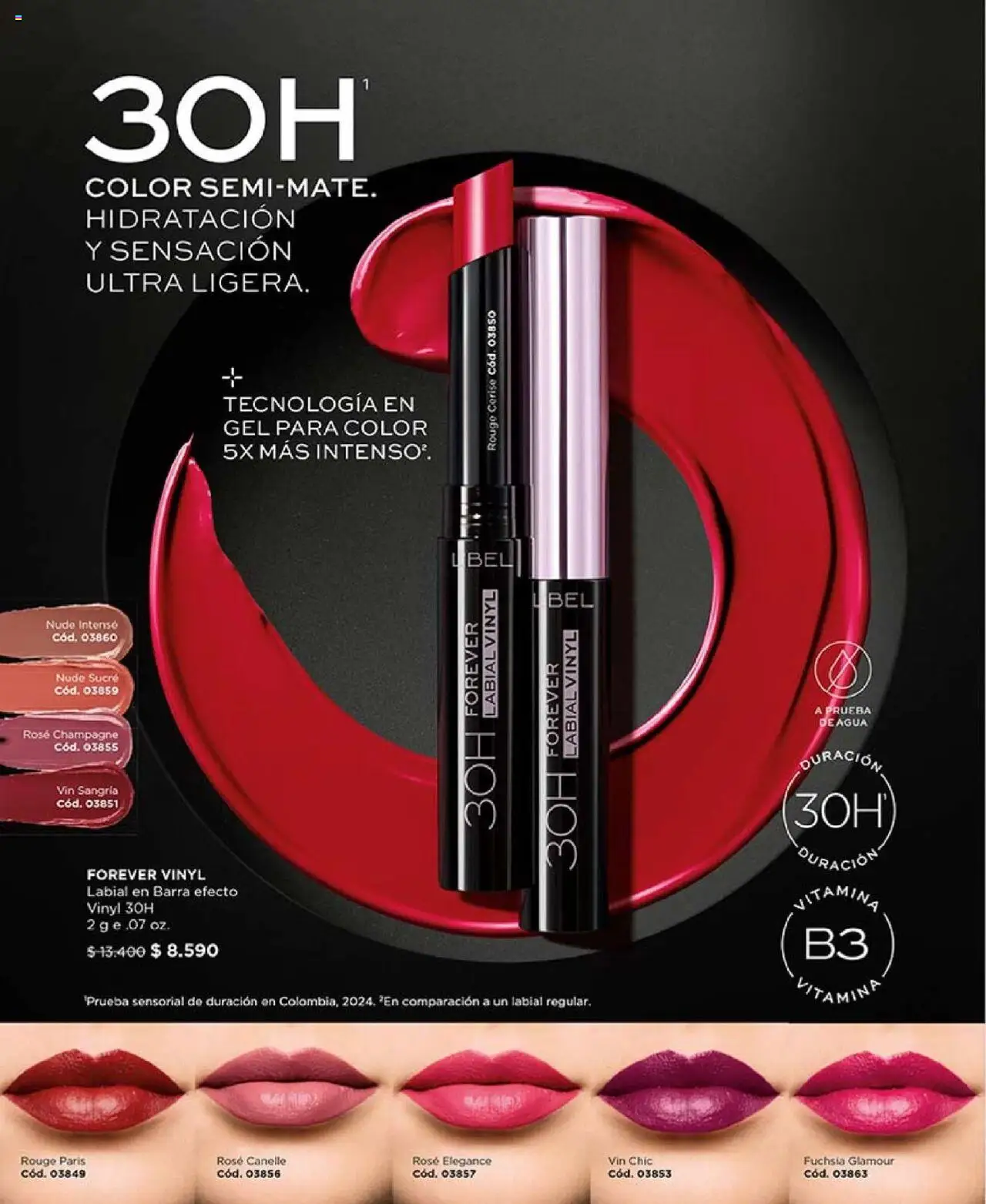 Catálogo L'Bel Campaña 14 │ válido desde el 31.08.2025 | Página: 32 | Productos: Labial