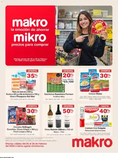 Makro - Catálogo -  Vista previa de la revista de la tienda Makro valido desde el 20.02.2026