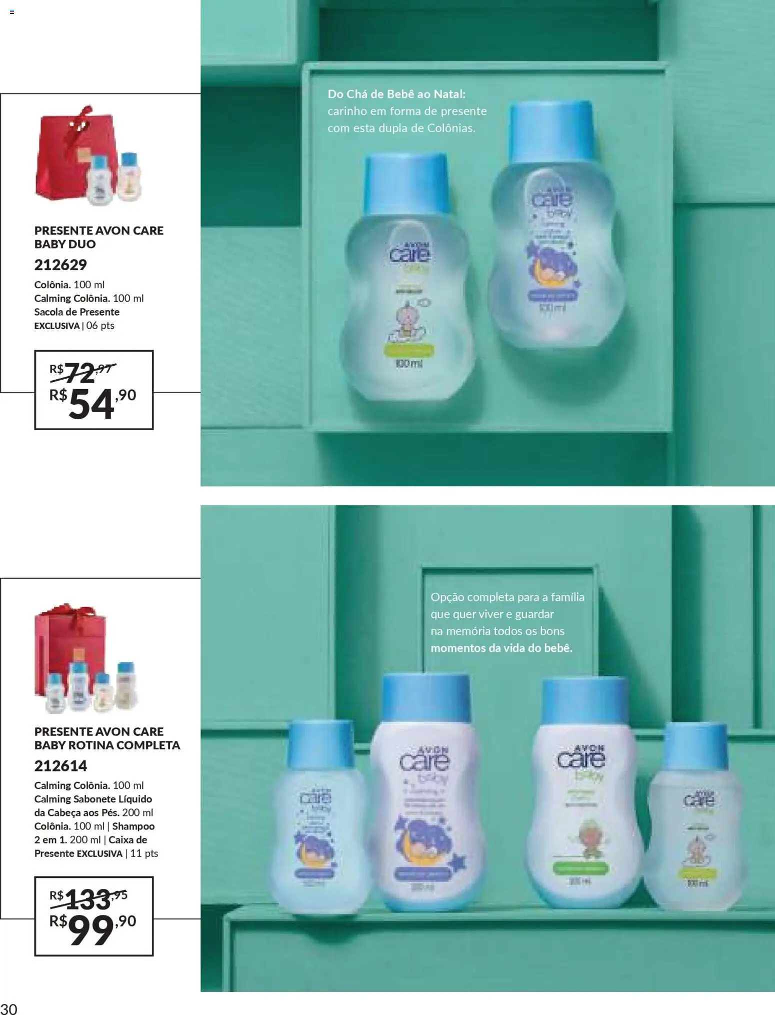 Avon Folheto - válido de 29.10.2025 | Página: 30 | Produtos: Shampoo, Chá, Sabonete, Sabonete líquido