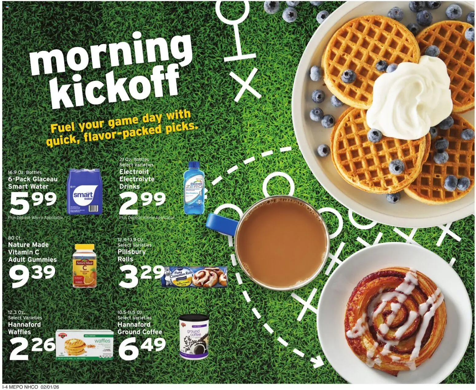 Hannaford Weekly Ad - valid from 01.02.2026 | Page: 17 | Products: Vitamin, Coffee, Water, Game
