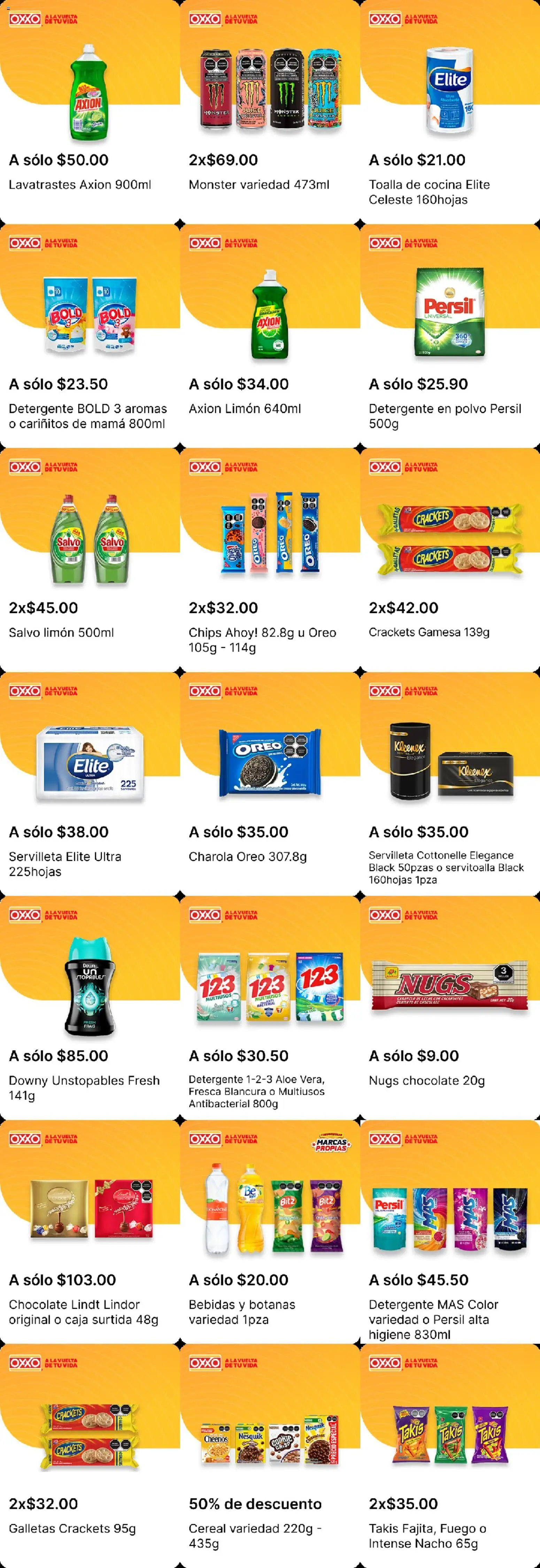 Nuevas ofertas de OXXO válidas en toda la República Mexicana desde el 06.11.2025. ¡Encuentra las mejores ofertas en OXXO folleto! | Página: 6 | Productos: Limón, Galletas, Caja, Polvo