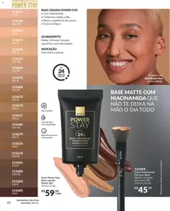 Avon Black Friday - Pré-Visualização do folheto da loja Avon, válido de 29.10.2025 | Página: 62 | Produtos: Pincel, Base
