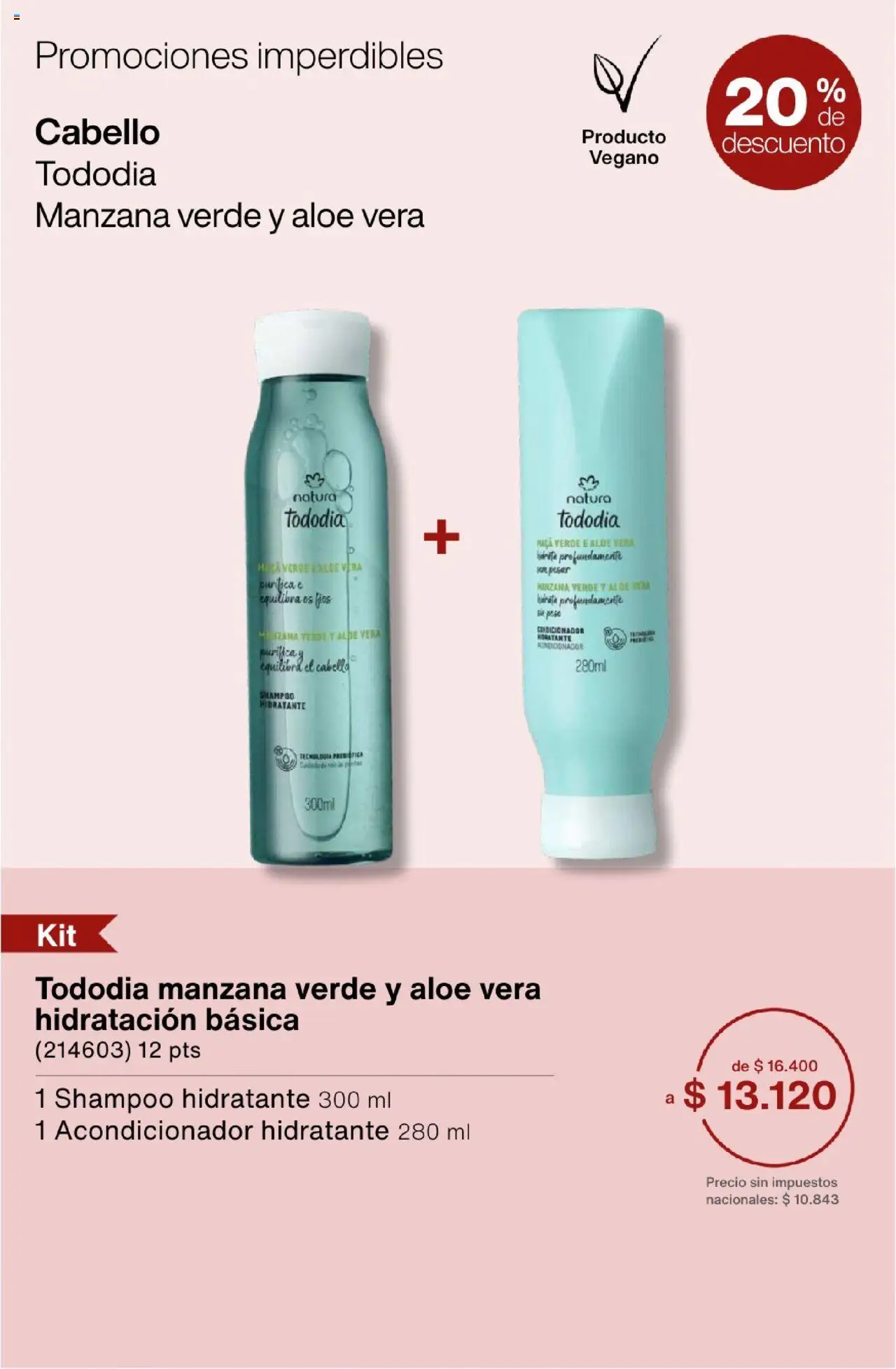 Catálogo Natura Ciclo 13 │ válido desde el 11.09.2025 | Página: 76 | Productos: Shampoo, Acondicionador, Manzana