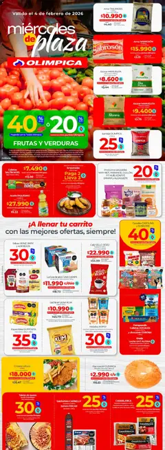 Olímpica - Miércoles de plaza -  Vista previa de la revista de la tienda Olímpica valido desde el 04.02.2026