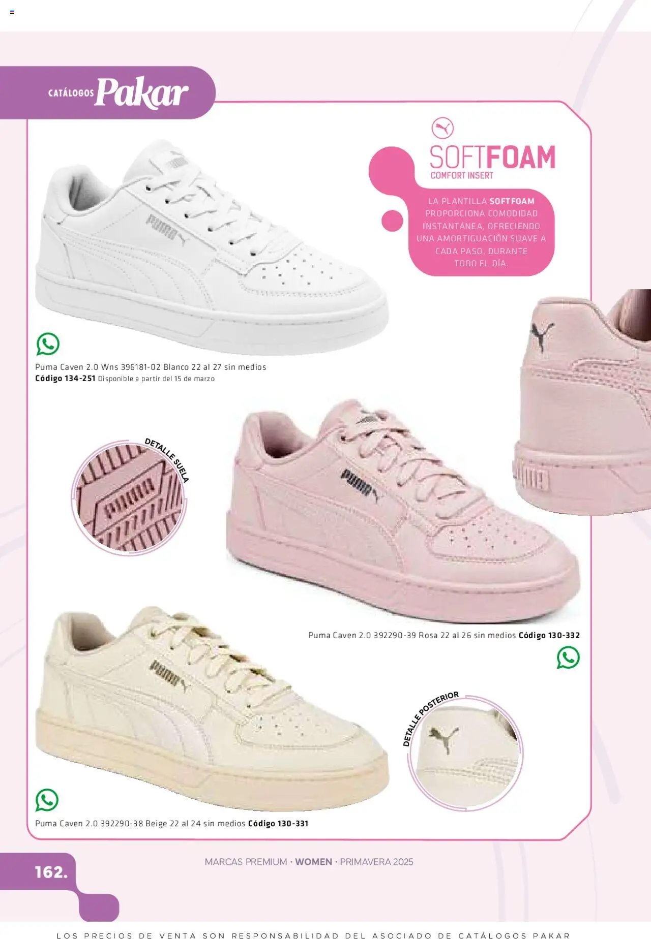 Nuevas ofertas de SC Pakar válidas en toda la República Mexicana desde el 06.03.2025. ¡Encuentra las mejores ofertas en SC Pakar catálogo Women! | Página: 162