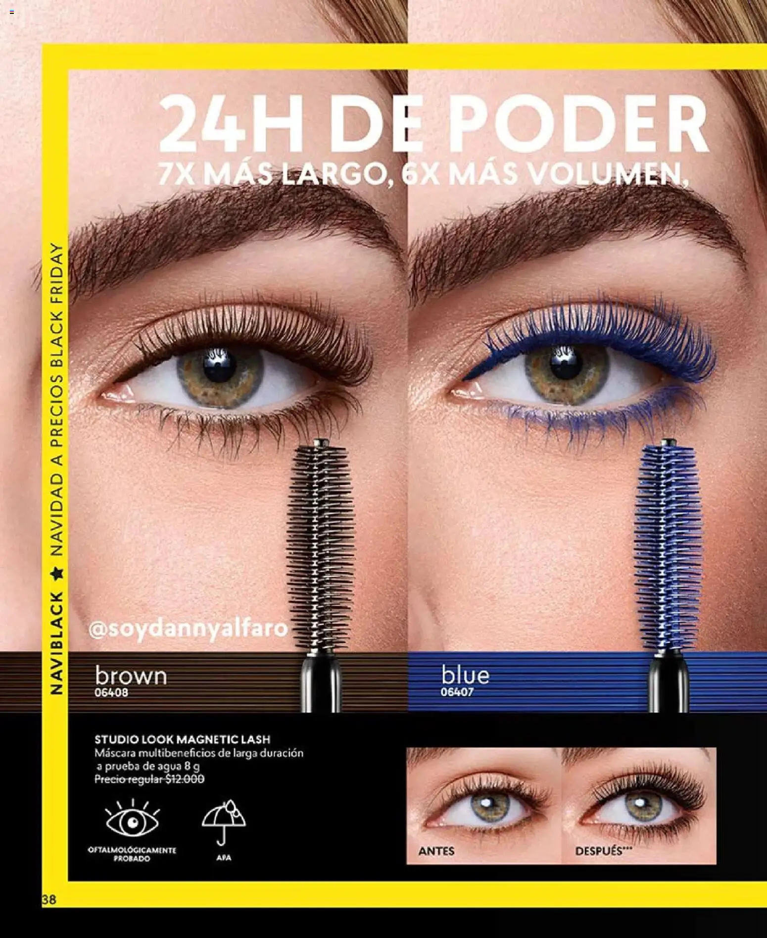 CyZone revista - valida desde el 14.10.2025 | Página: 38 | Productos: Agua, Máscara