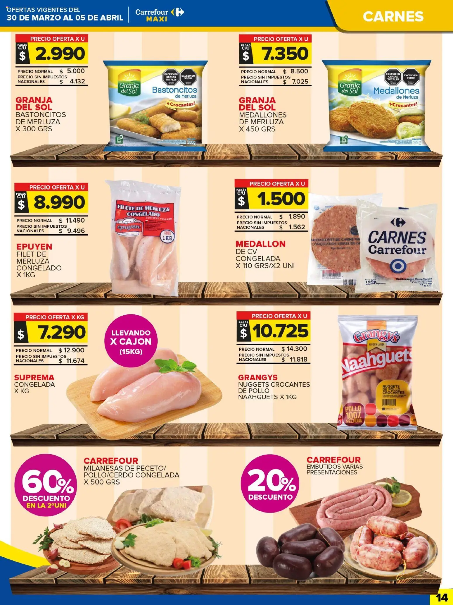 Carrefour Maxi catálogo │ válido desde el 30.03.2026 | Página: 16 | Productos: Pollo, Pescado