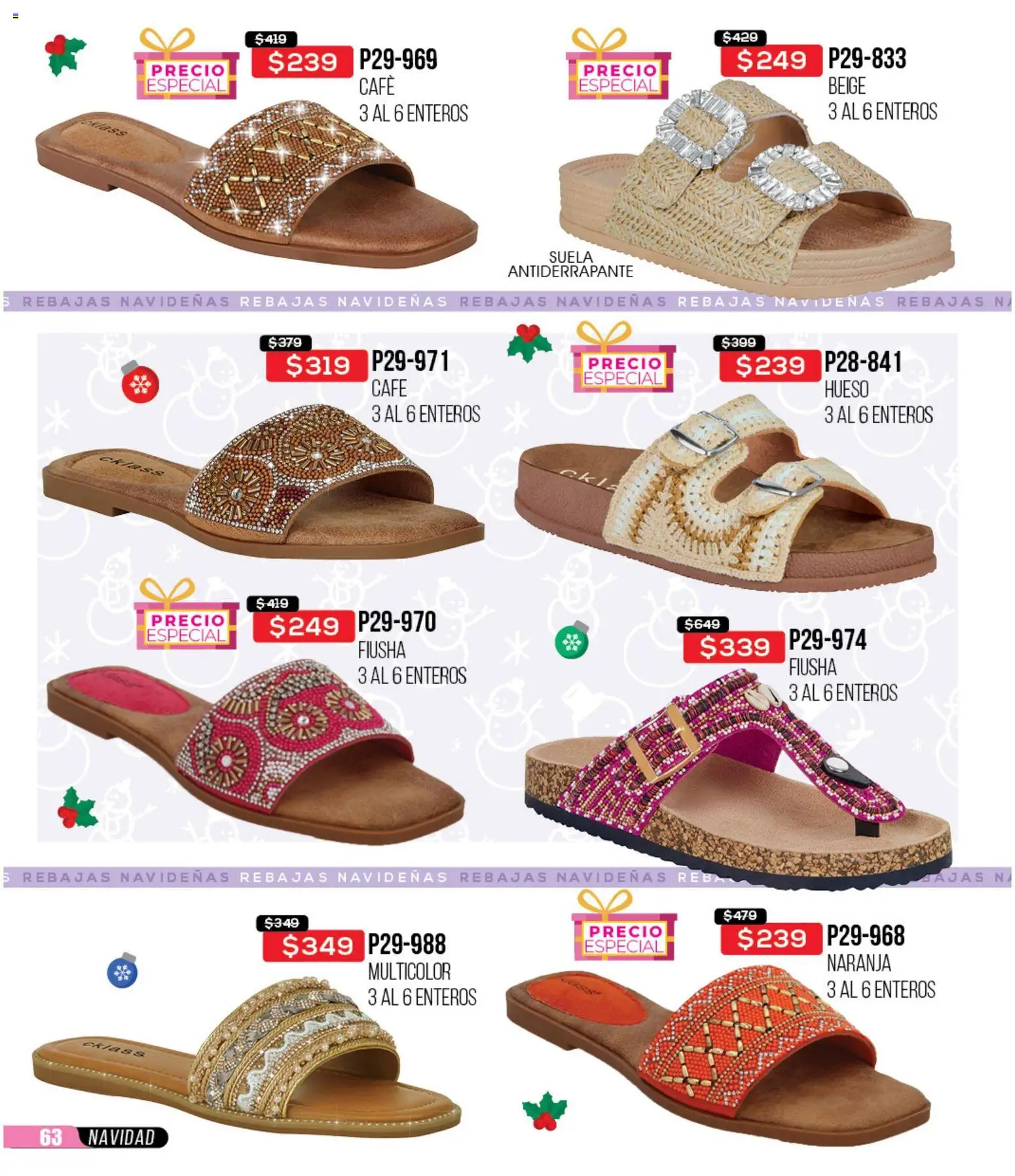 Nuevas ofertas de Cklass válidas en toda la República Mexicana desde el 30.11.2025. ¡Encuentra las mejores ofertas en Cklass catálogo Rebajas Navideñas Ropa! | Página: 321 | Productos: Café