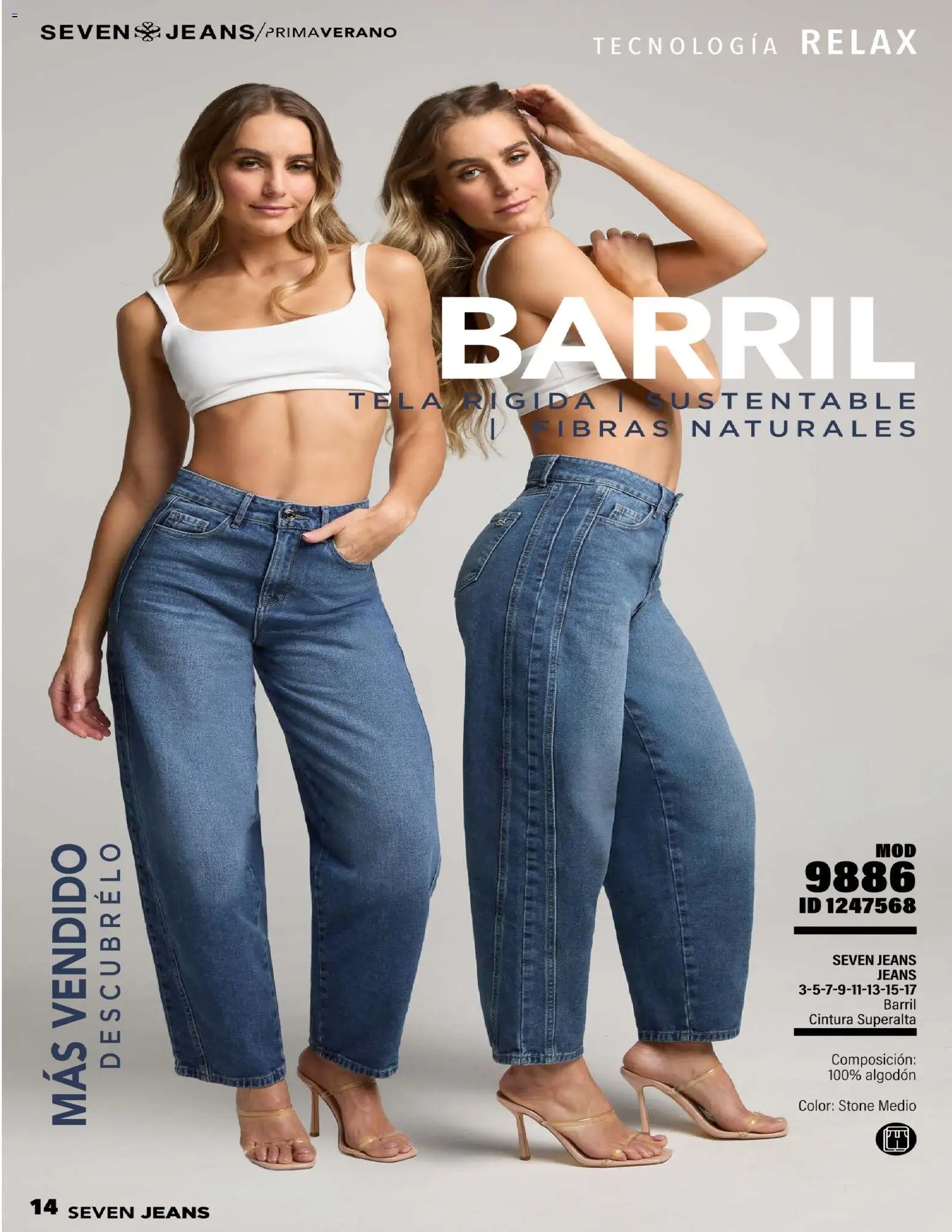 Nuevas ofertas de Price Shoes válidas en toda la República Mexicana desde el 09.02.2026. ¡Encuentra las mejores ofertas en Price Shoes catálogo Seven Jeans Denim! | Página: 14