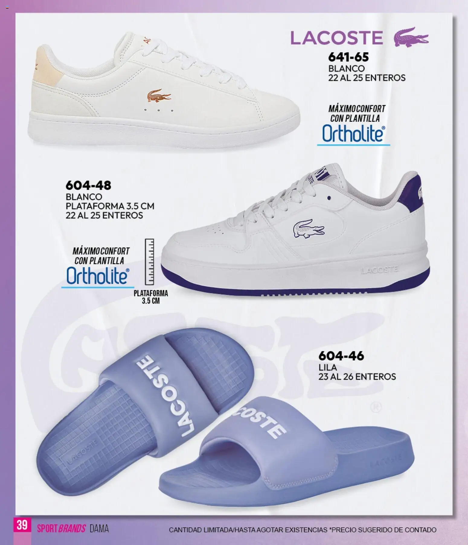 Nuevas ofertas de Cklass válidas en toda la República Mexicana desde el 05.03.2026. ¡Encuentra las mejores ofertas en Cklass catálogo Verano Sportbrands Dama! | Página: 40