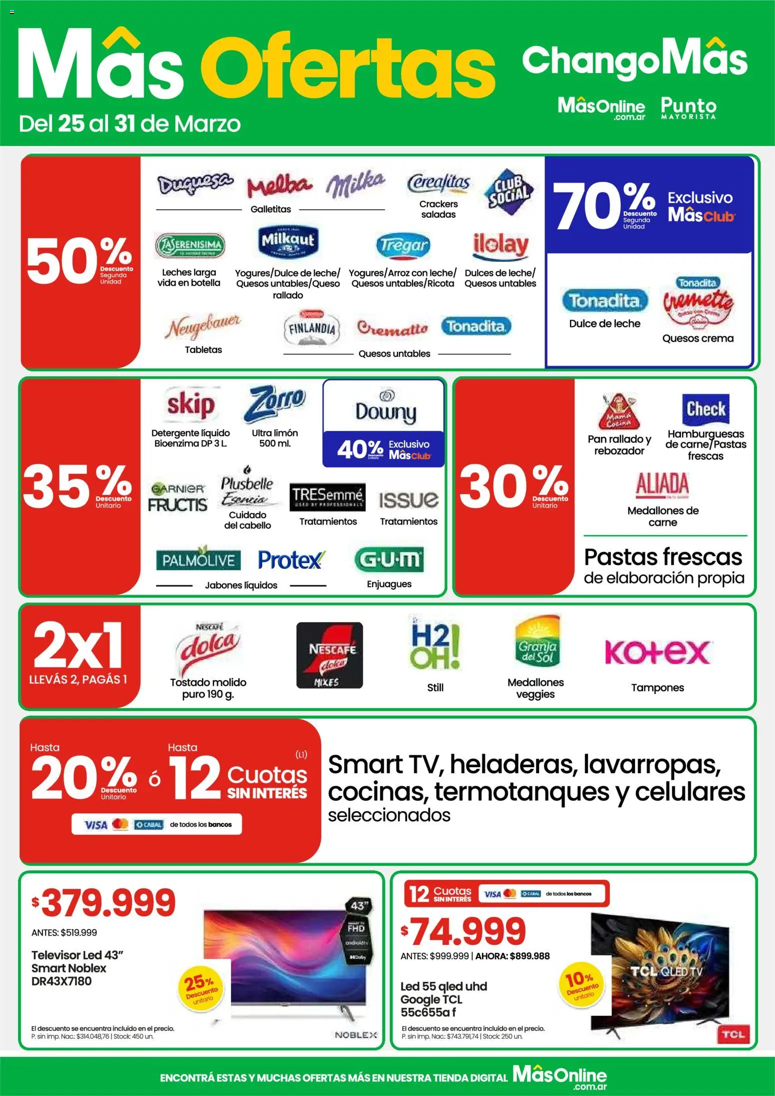 Punto Mayorista catálogo │ válido desde el 25.03.2026 | Página: 1 | Productos: Detergente, Limón, Pan, Crema