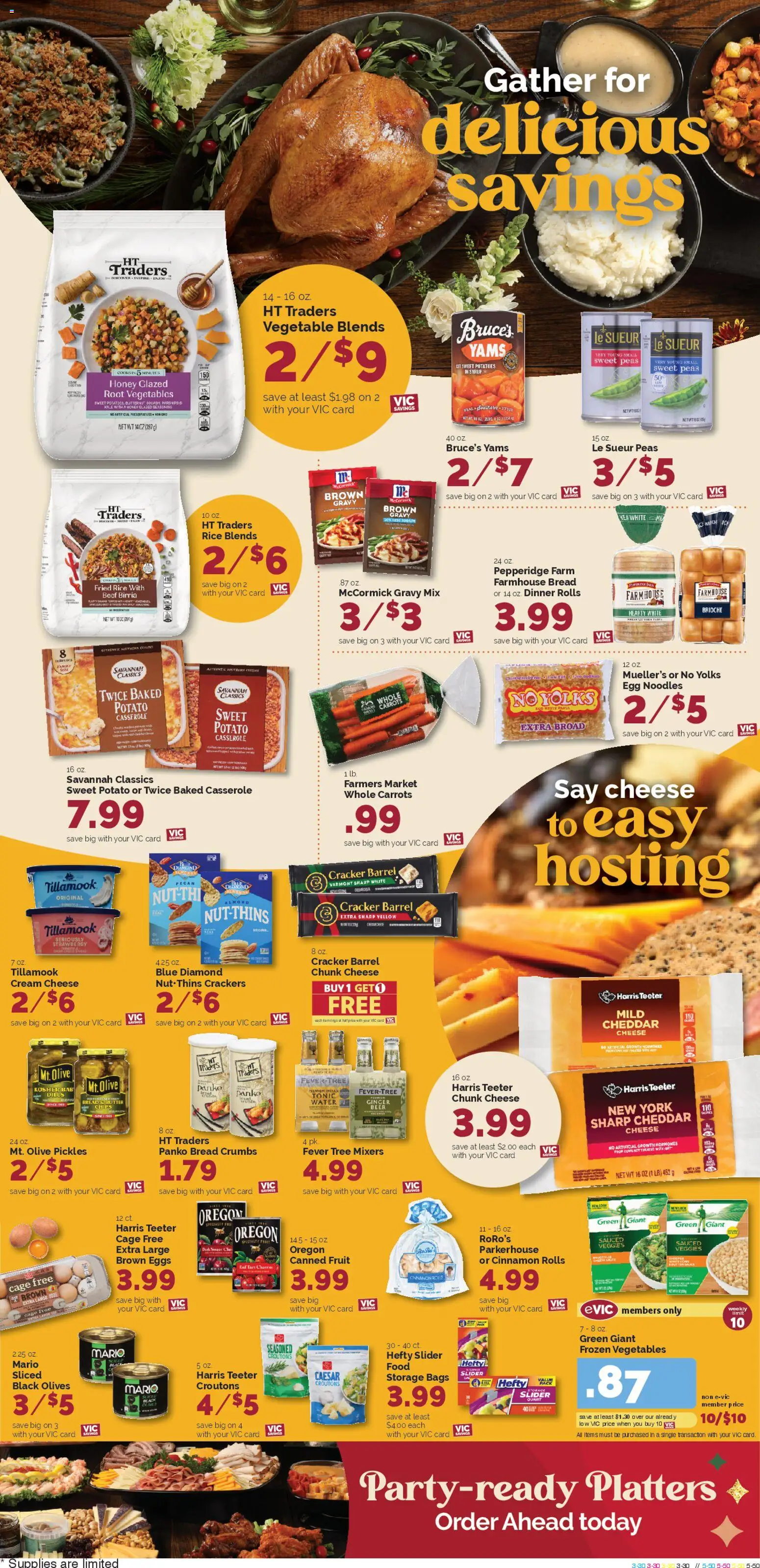 Harris Teeter Weekly Ad - SC - valid from 19.11.2025 | Page: 12 | Products: Cherries, Eggs, Noodles, Potatoes