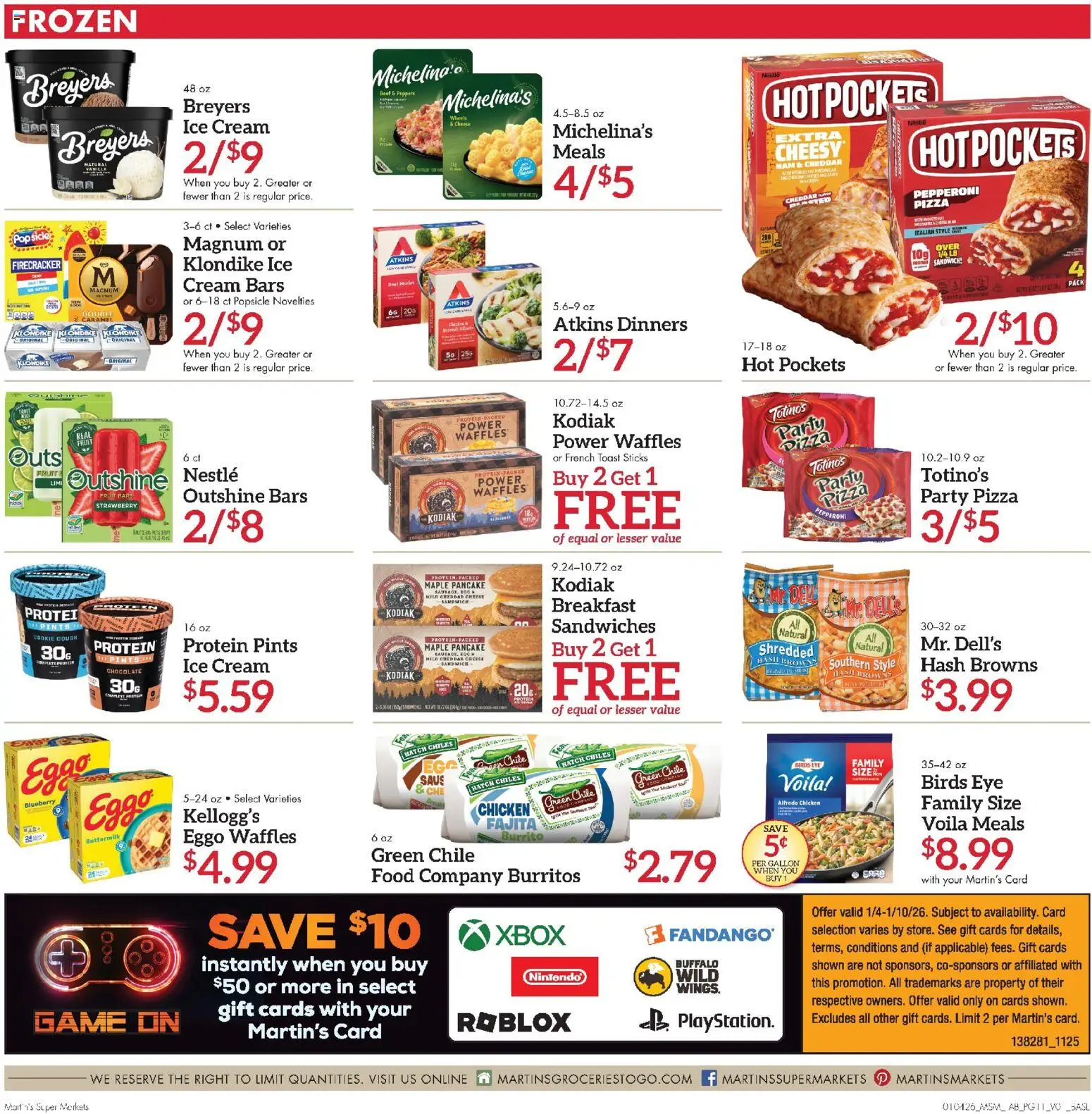 Martin’s Weekly Ad - valid from 04.01.2026 | Page: 11 | Products: Cheese, Chocolate, Game, Nintendo
