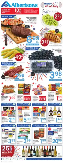 Albertsons Weekly Ad - valid from 02.07.2025 | Page: 1