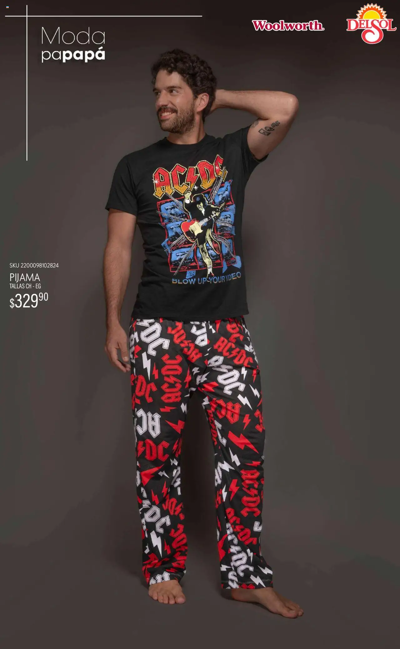 Nuevas ofertas de Del Sol y Woolworth válidas en toda la República Mexicana desde el 21.05.2025. ¡Encuentra las mejores ofertas en Del Sol y Woolworth - Catálogo Moda Papapá ! | Página: 15 | Productos: Pijama, Video