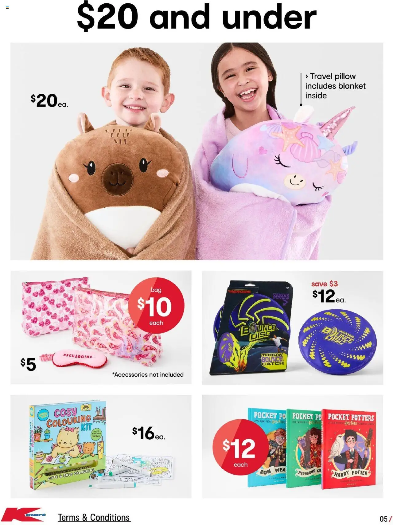 Kmart catalogue - valid from 18.09.2025 | Page: 5 | Products: Pc, Pillow, Blanket