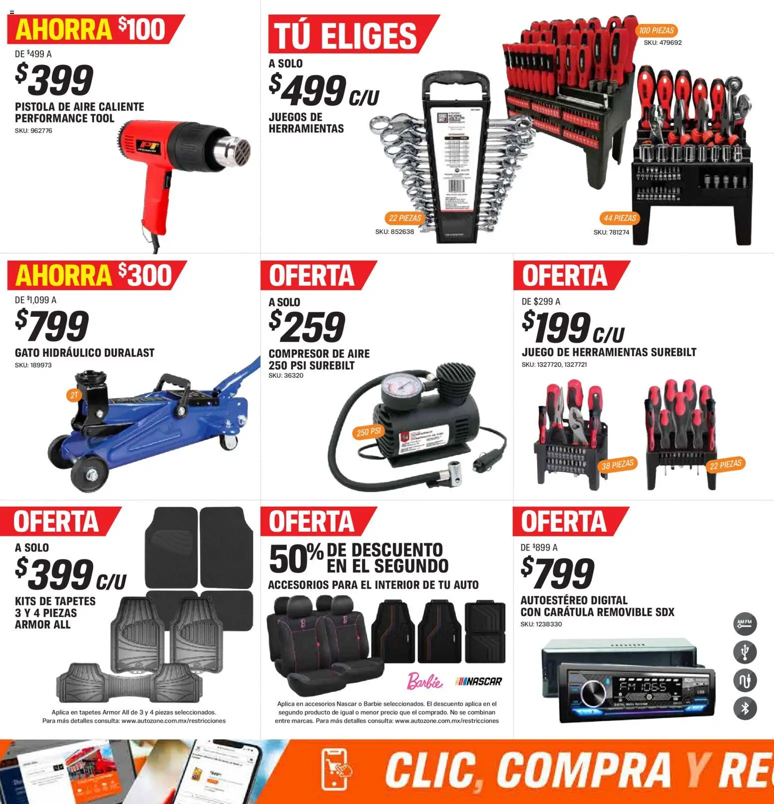 Nuevas ofertas de AutoZone válidas en toda la República Mexicana desde el 15.02.2026. ¡Encuentra las mejores ofertas en AutoZone catálogo! | Página: 2