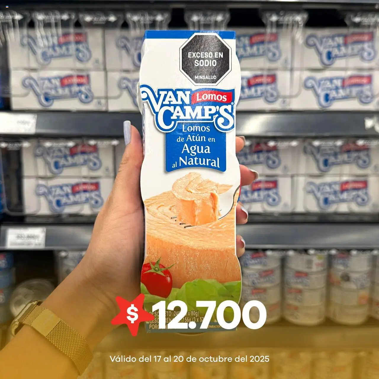 Éxito revista - valida desde el 17.10.2025 | Página: 1 | Productos: Agua, Atún