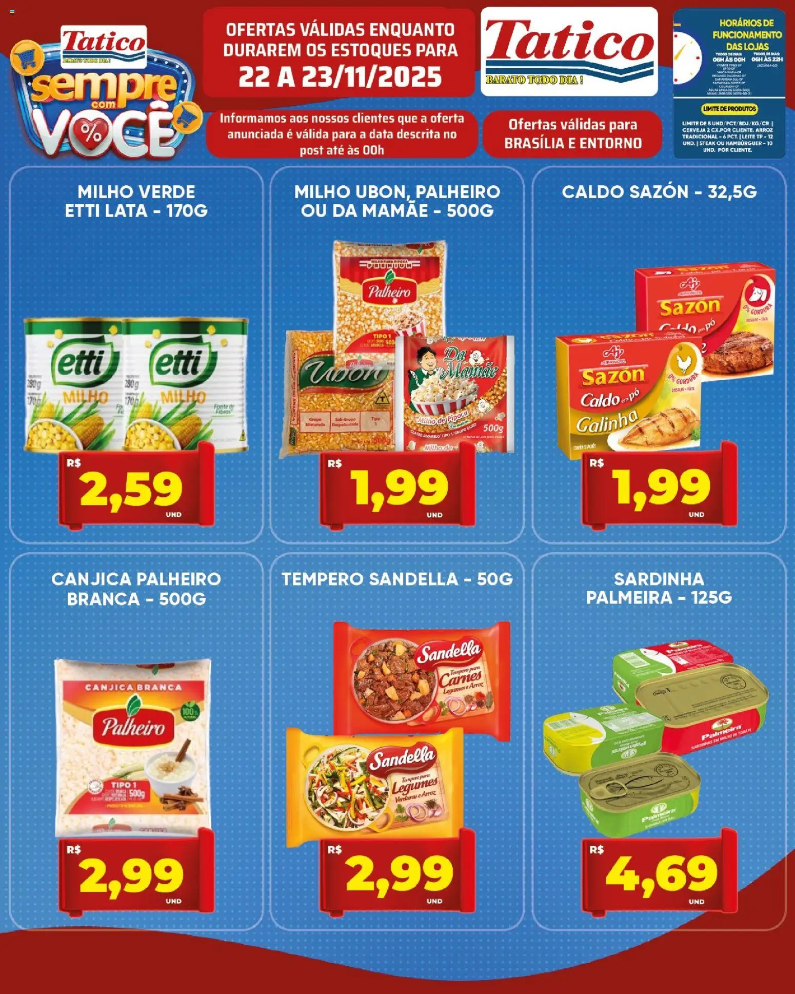Tatico Folheto - válido de 24.11.2025 | Página: 21 | Produtos: Cerveja, Hambúrguer, Sardinha, Pipoca