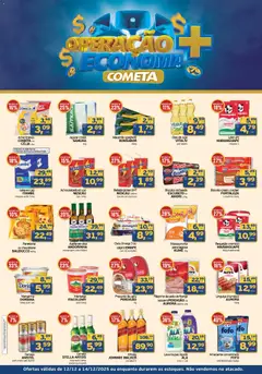 Cometa Supermercados - Ofertas Operação + Economia - Pré-Visualização do folheto da loja Cometa Supermercados, válido de 12.12.2025