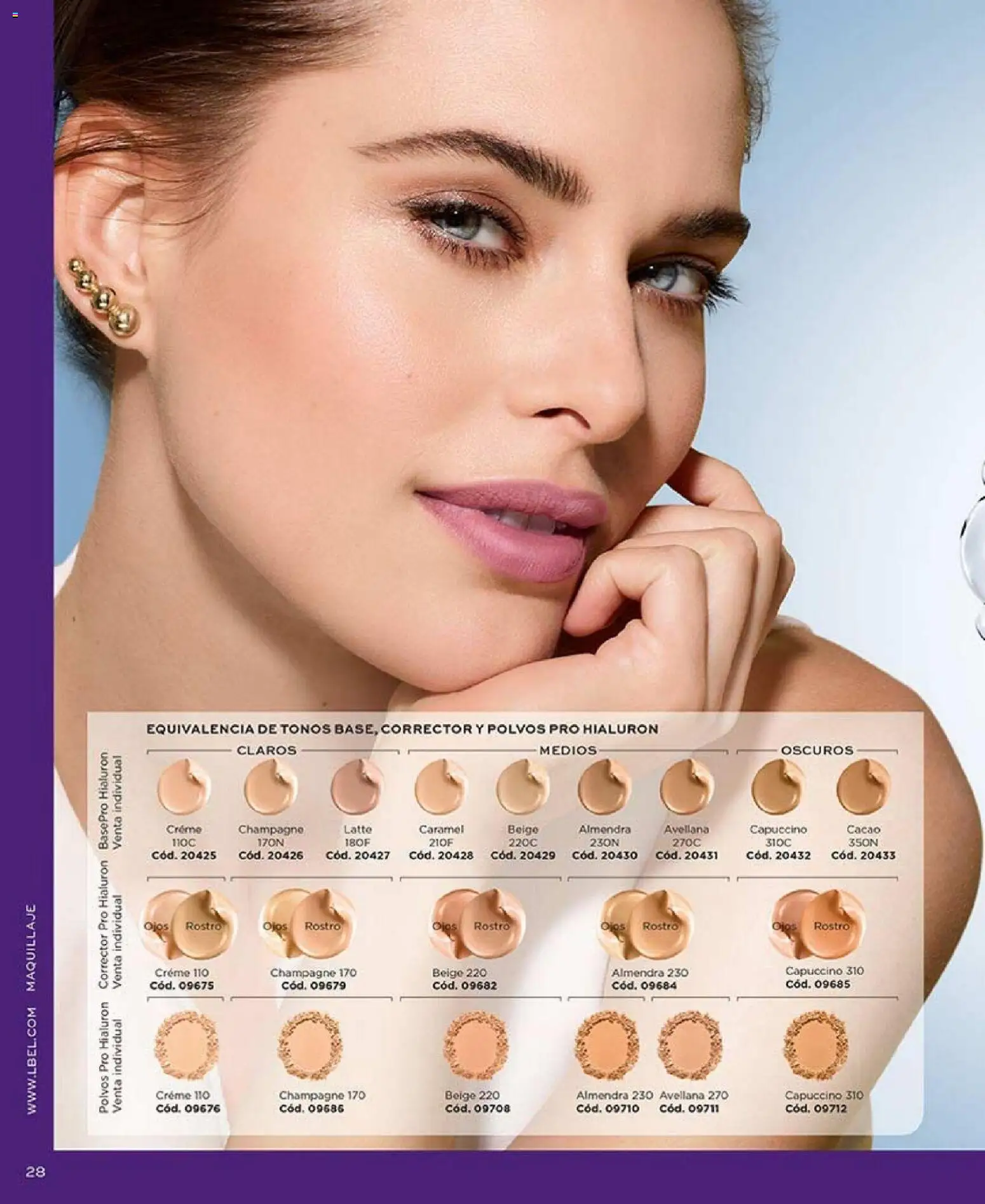 Catálogo L'Bel Campaña2x │ válido desde el 16.01.2026 | Página: 28 | Productos: Almendra, Cacao, Maquillaje, Corrector